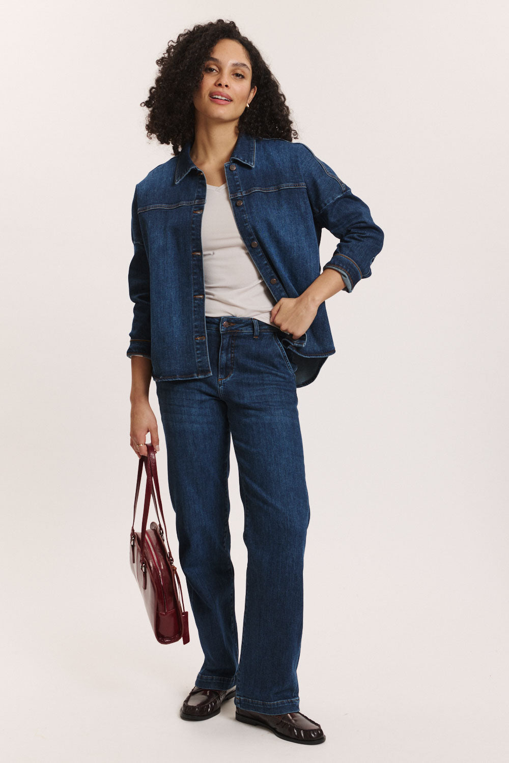 Image Jeansjacke Daikee aus Biobaumwolle_5
