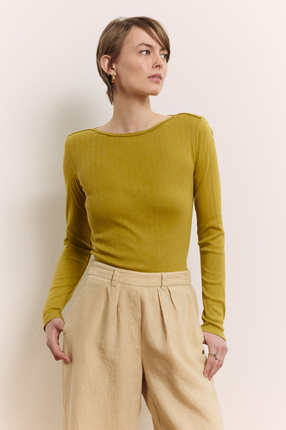 Jerseyshirt Coraa aus Bio-Baumwolle