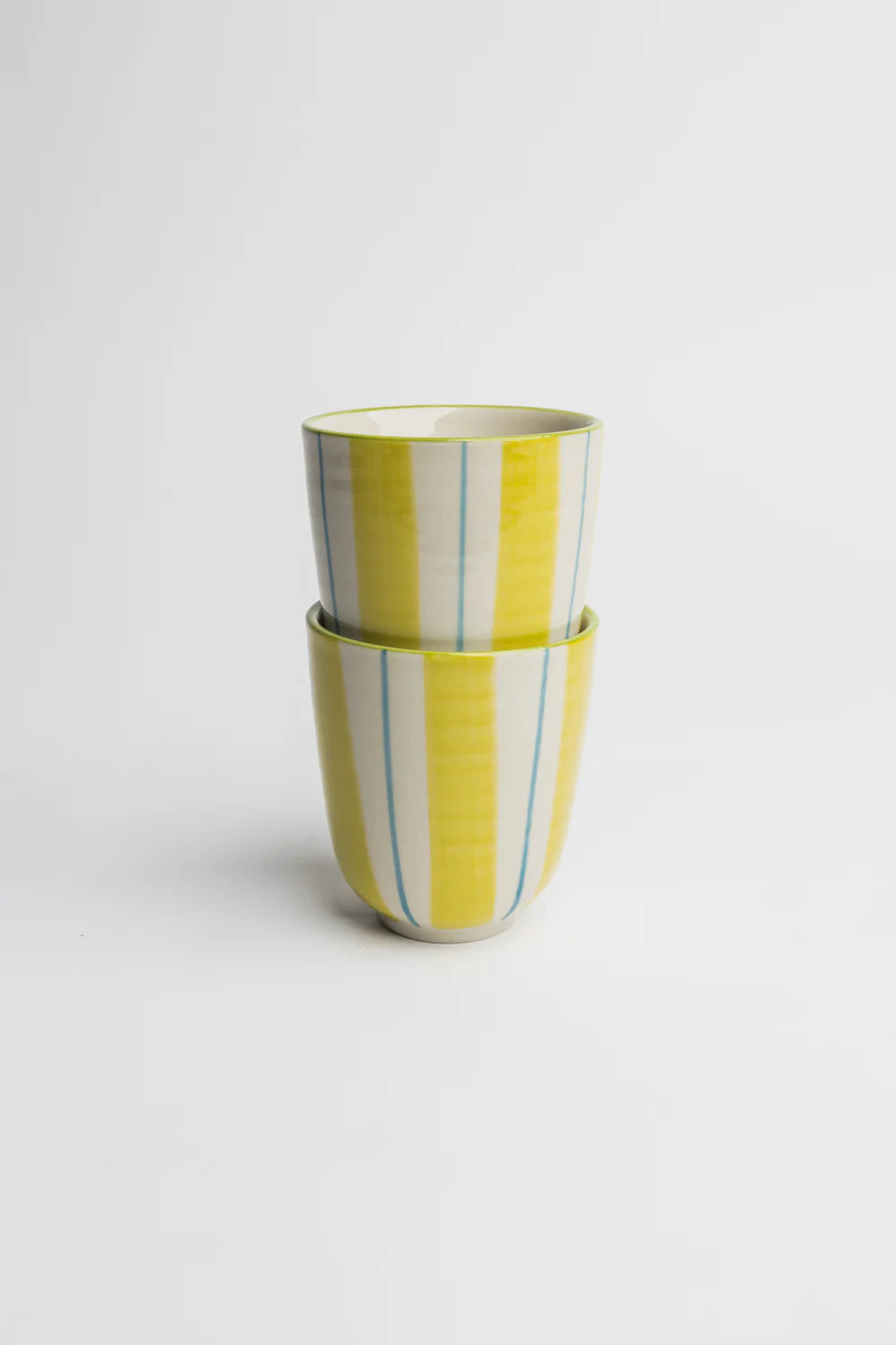 2er Set Becher LINQUA gelb