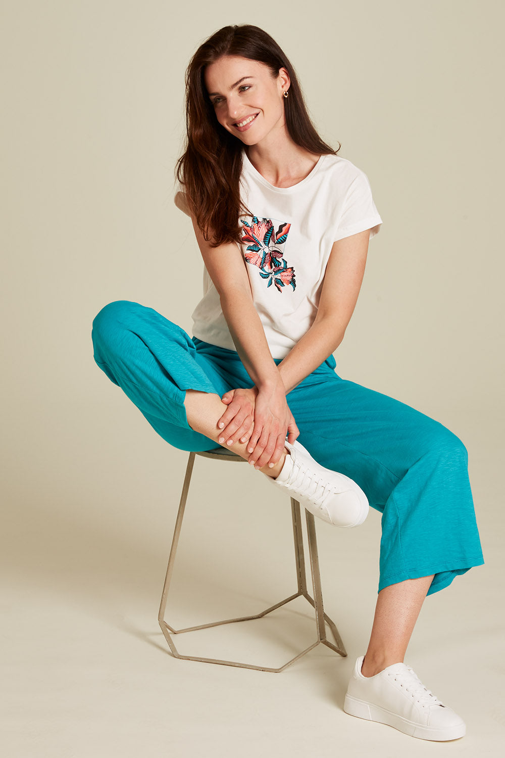 Shirt mit floralem Print