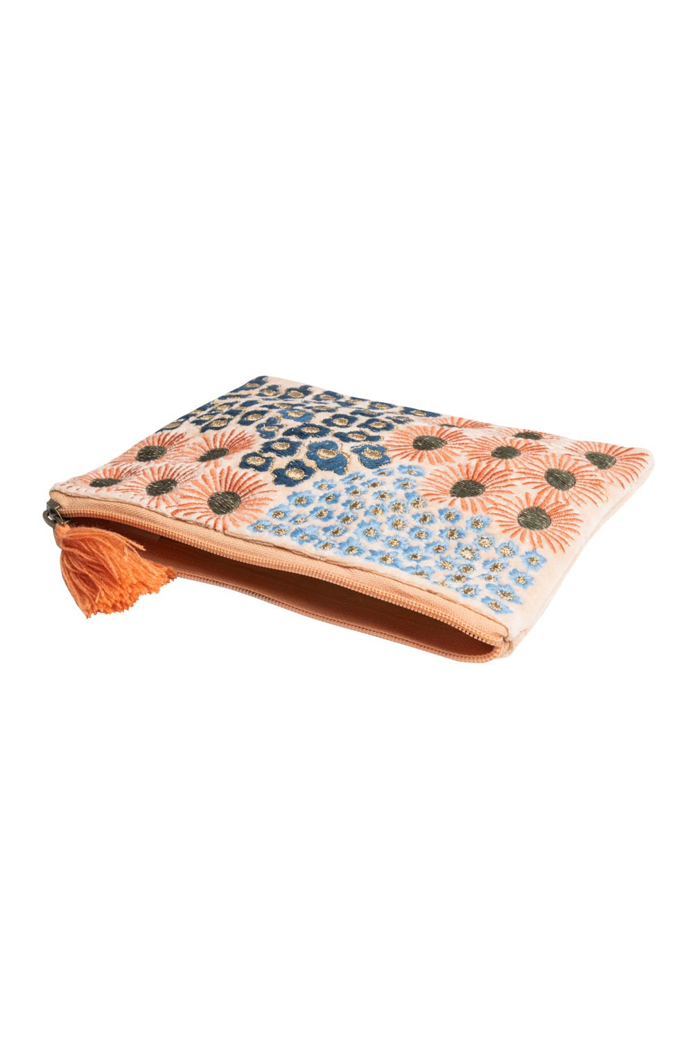 Velvet bag FLOWER