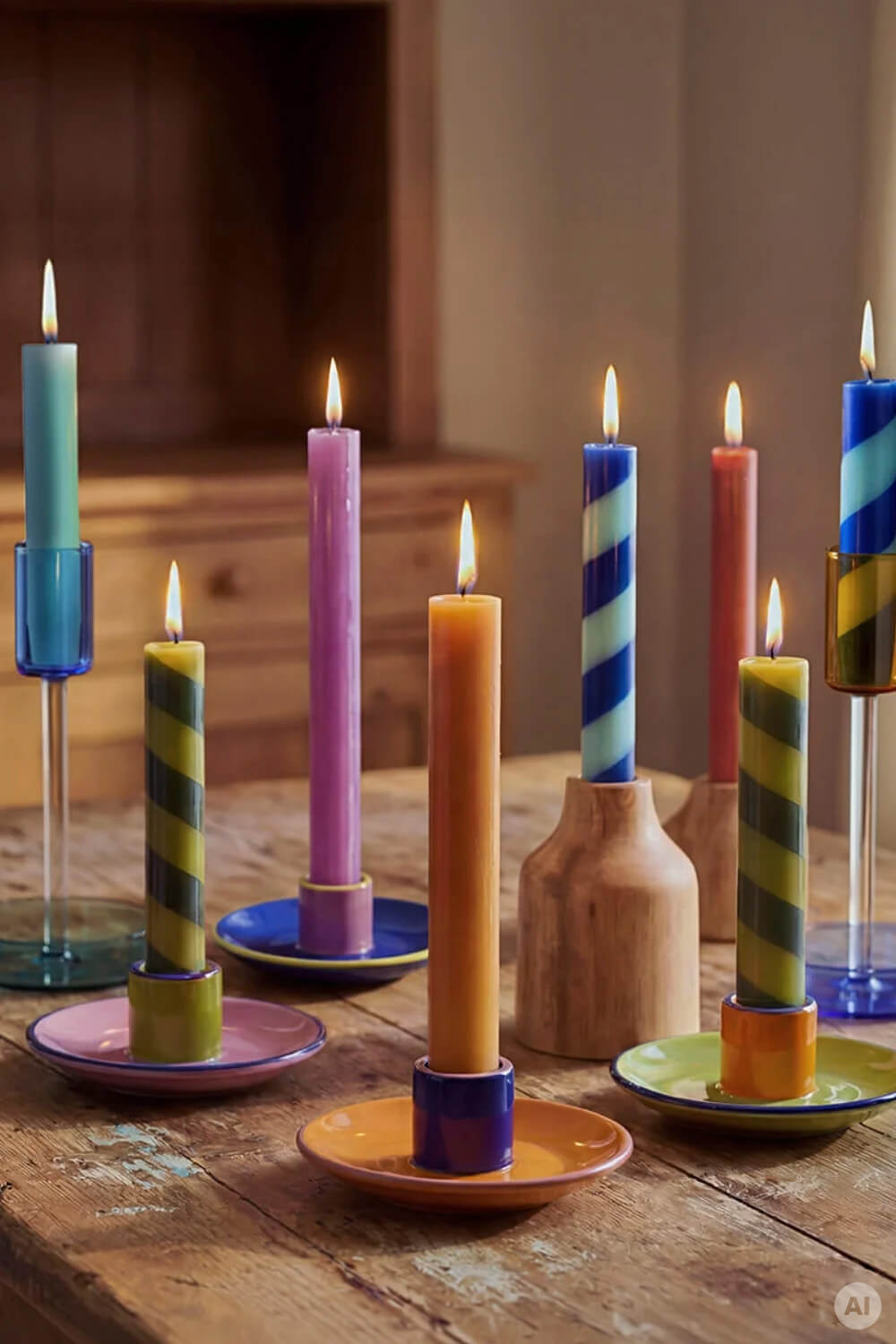 Candle Holder COLOURI