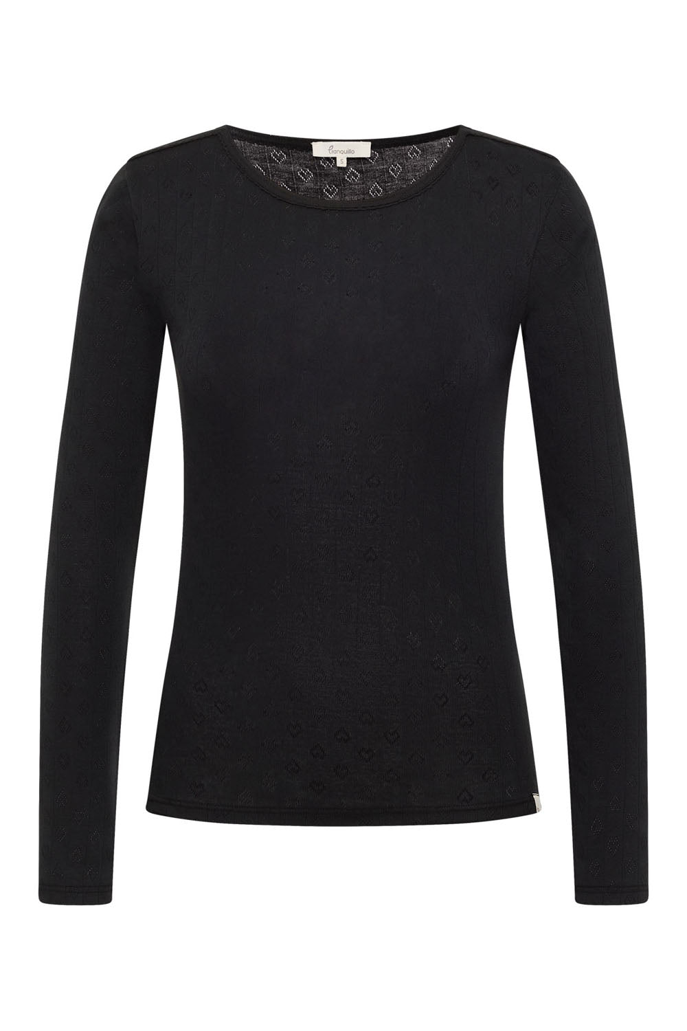 Ajour-Shirt Coraa aus GOTS-Bio-Baumwolle