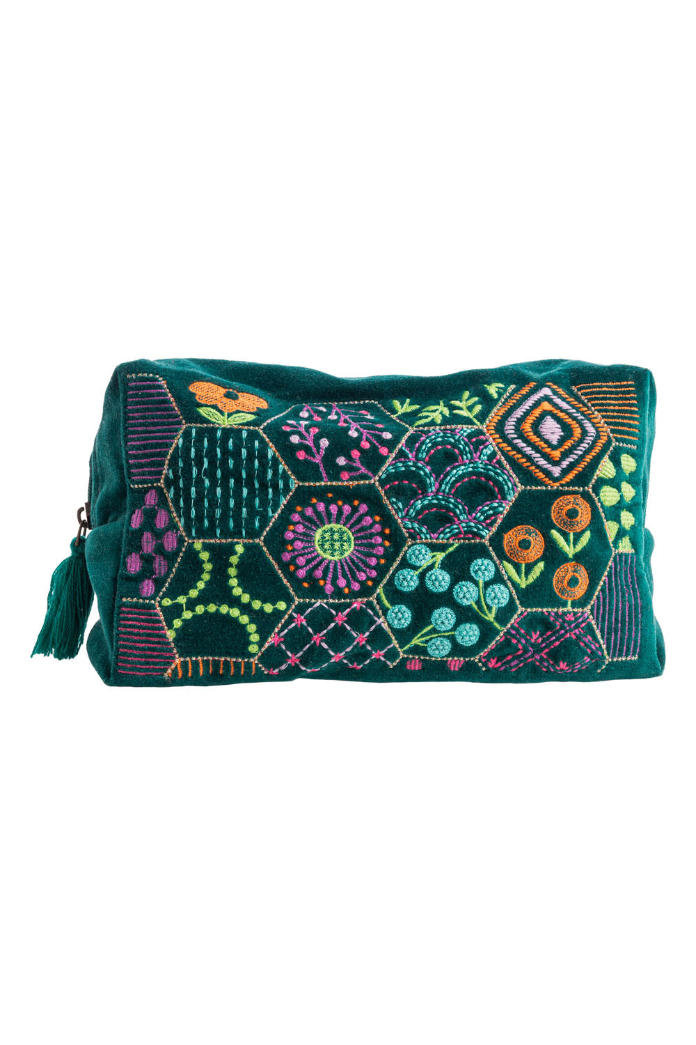 Kosmetiktasche VELVET BLOOM ART