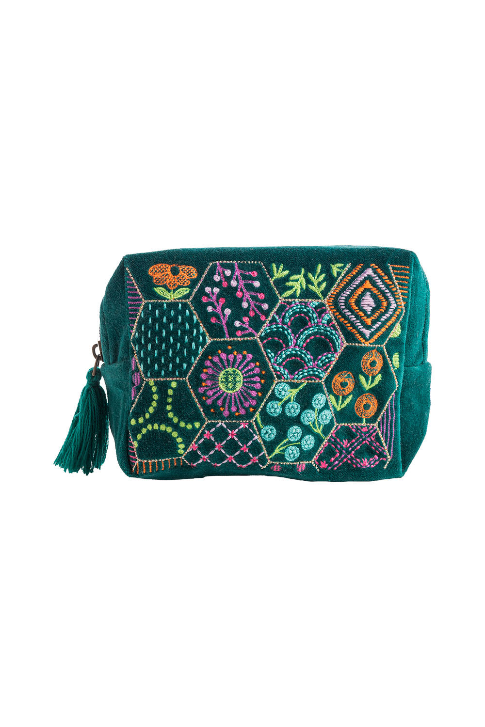 Kosmetiktasche VELVET BLOOM ART