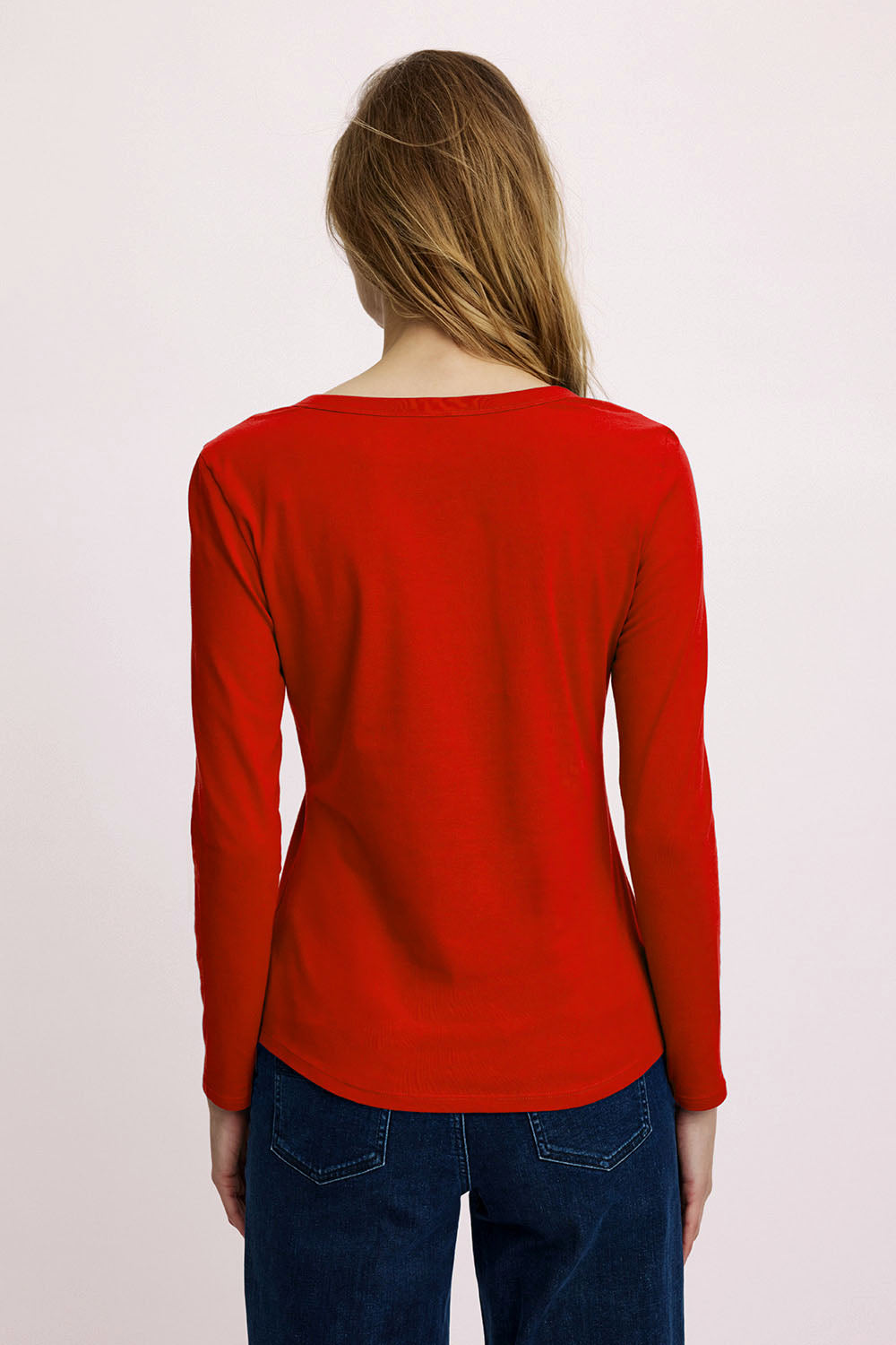 Basic-Shirt aus Biobaumwolle