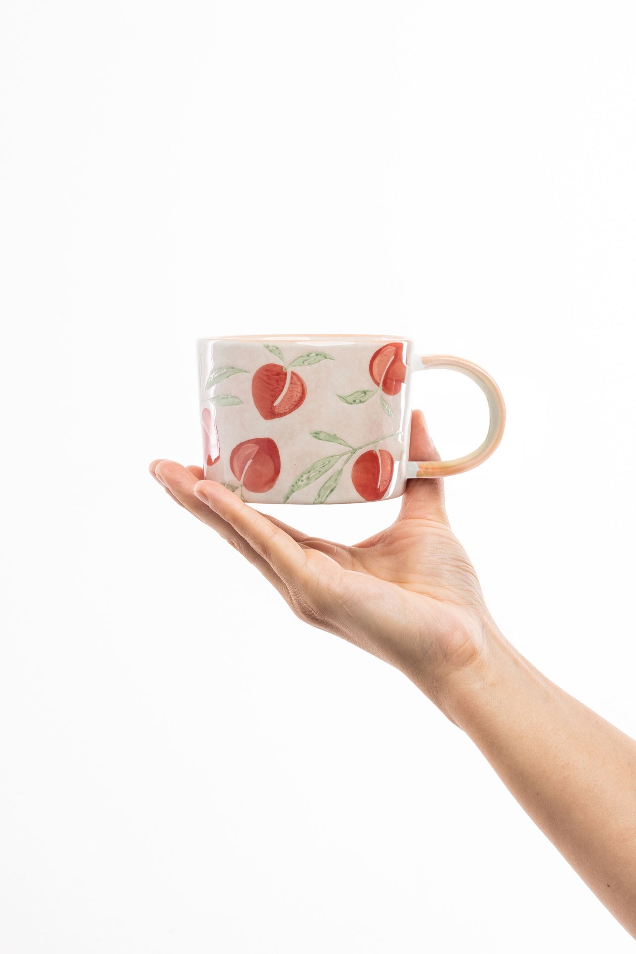 Cup VINTAGE GARDEN red