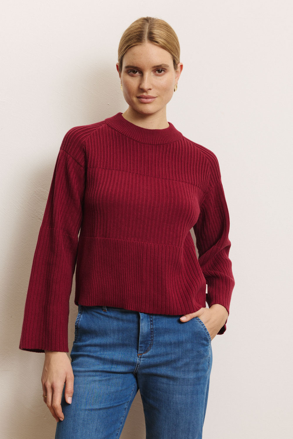Image Strick-Pullover Sunnaa aus Biobaumwolle_1