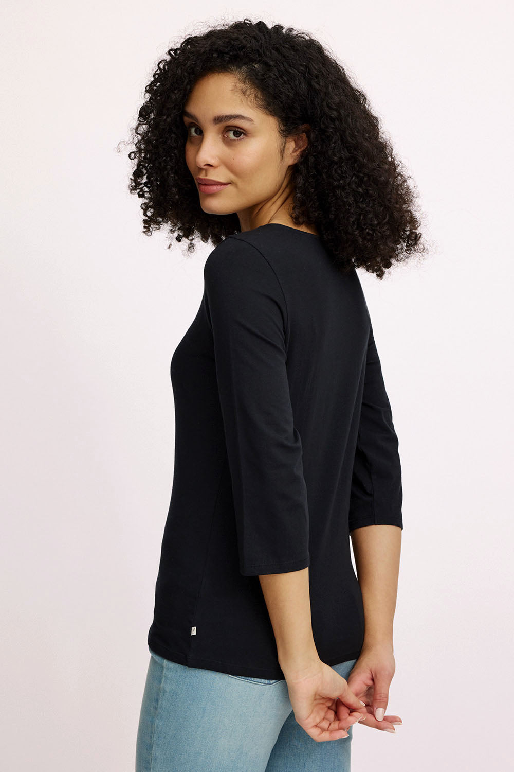Lockeres Basis-Shirt
