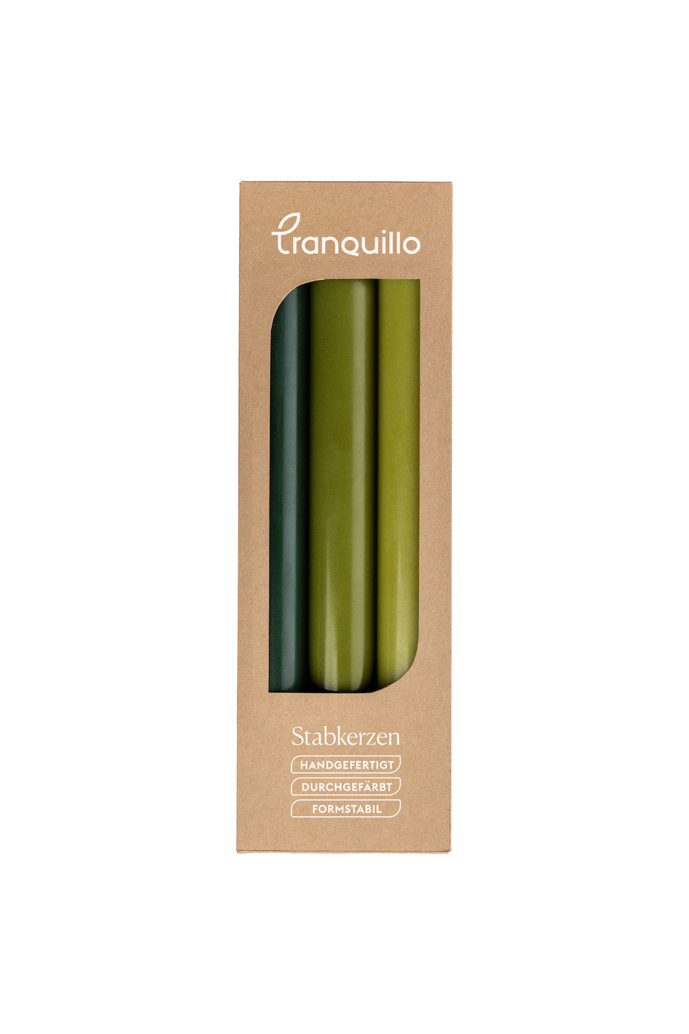 Taper Candles GLUMI forest Set of 3