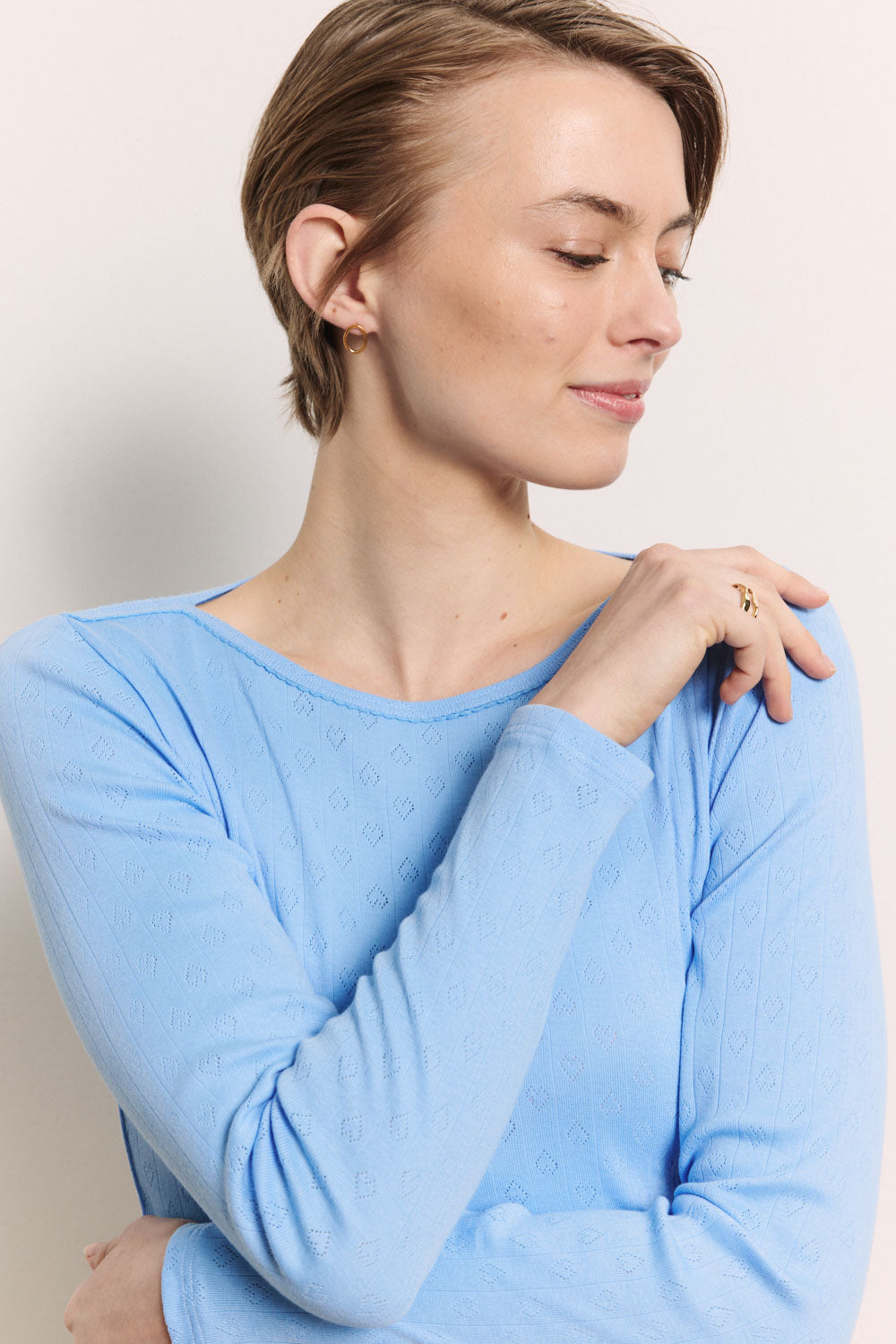 Jerseyshirt Coraa aus Bio-Baumwolle