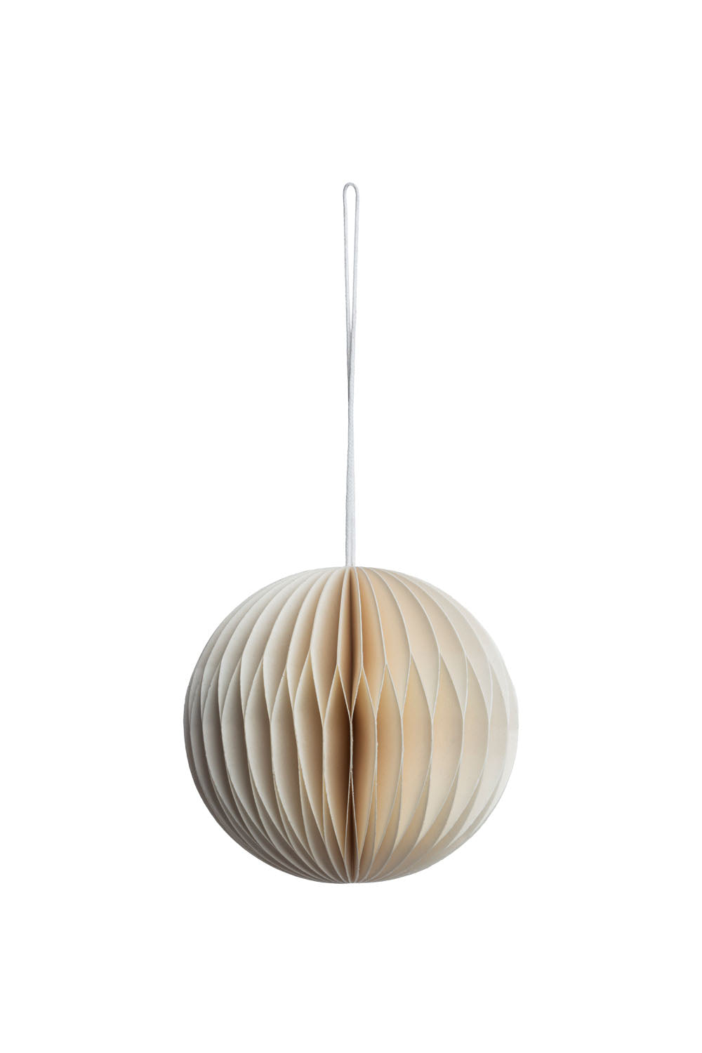 Papieranhänger WHITE BALL