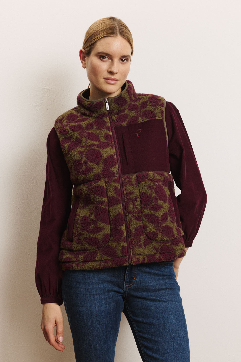 Image Teddyfleece-Weste Galaa  mit recyceltem Polyester_1