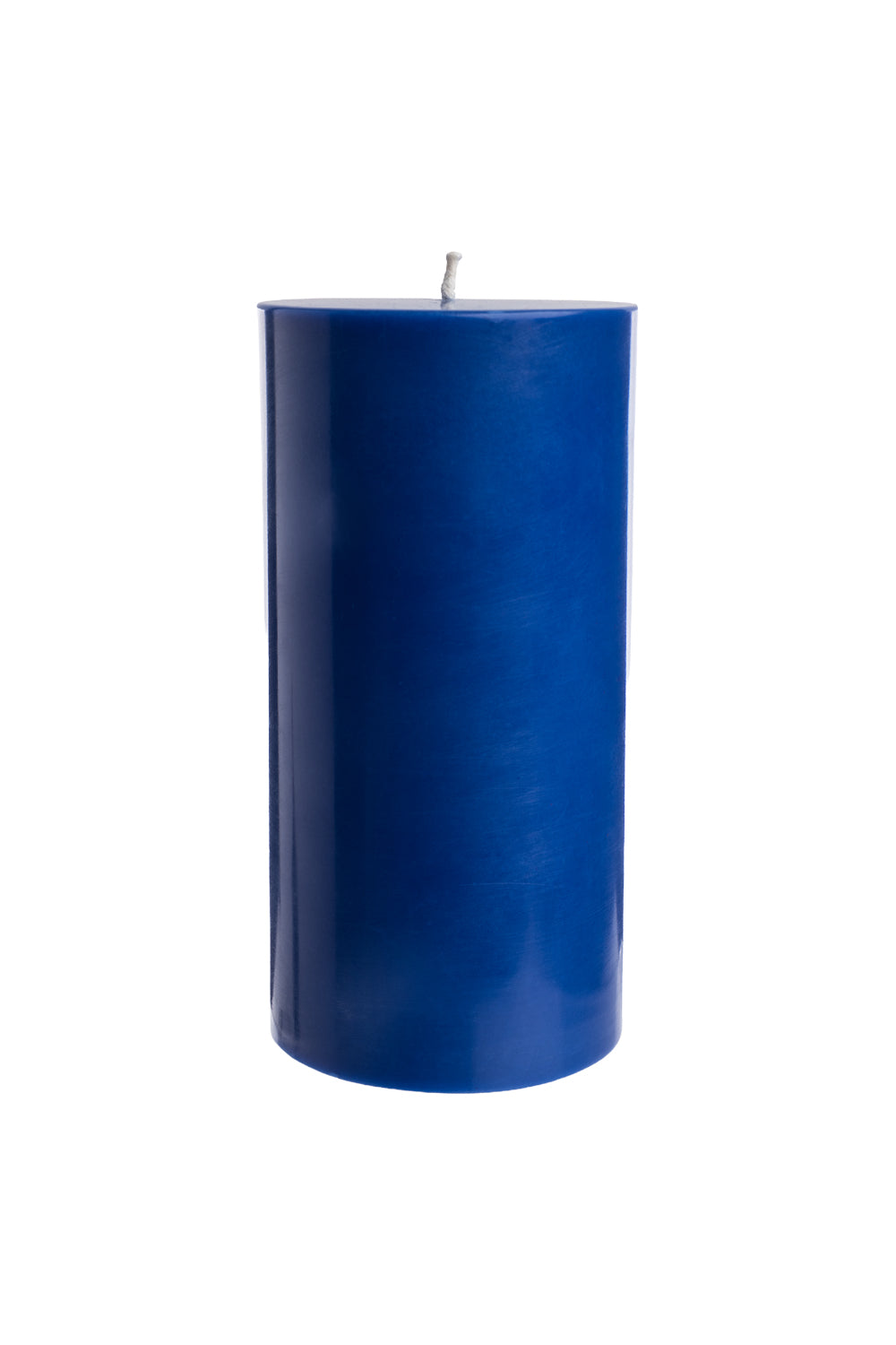 Pillar Candle GLUMI blue