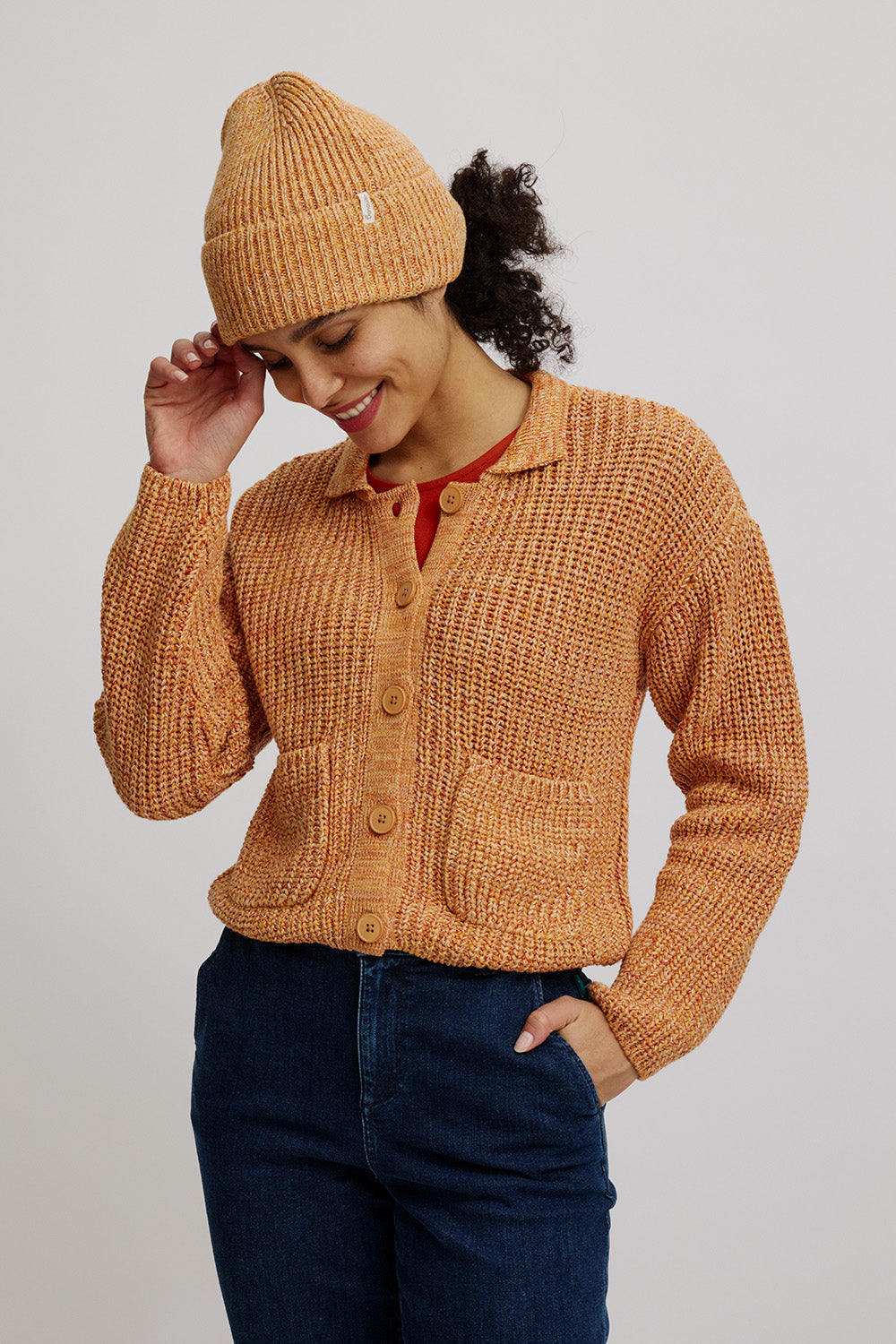 Cosy knitted hat