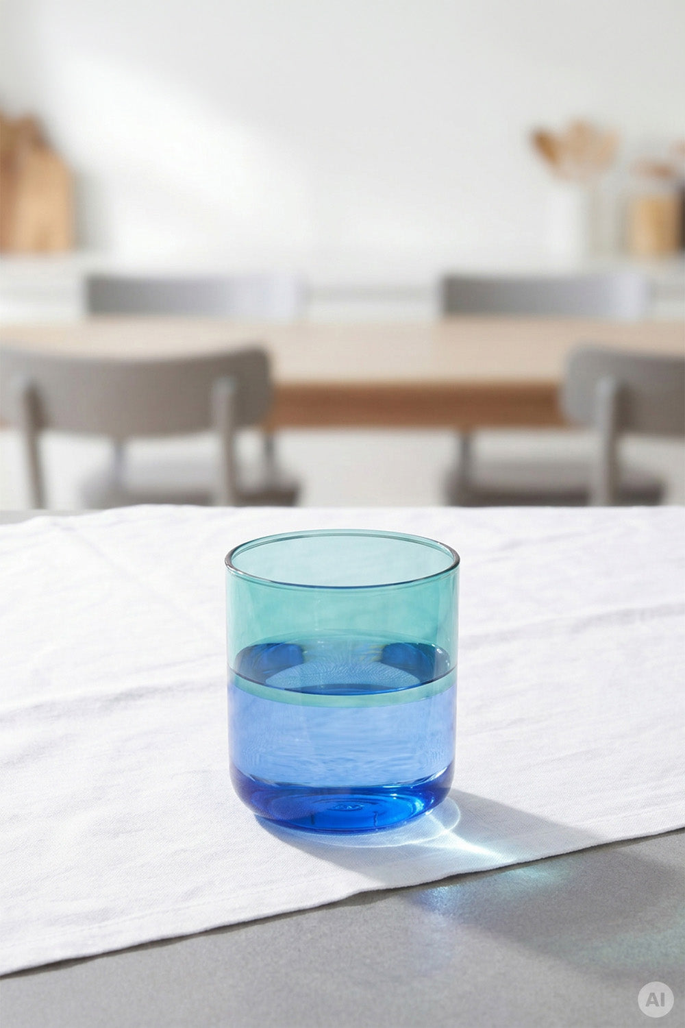 Glas RAIINBOW Grün – Borosilikatglas