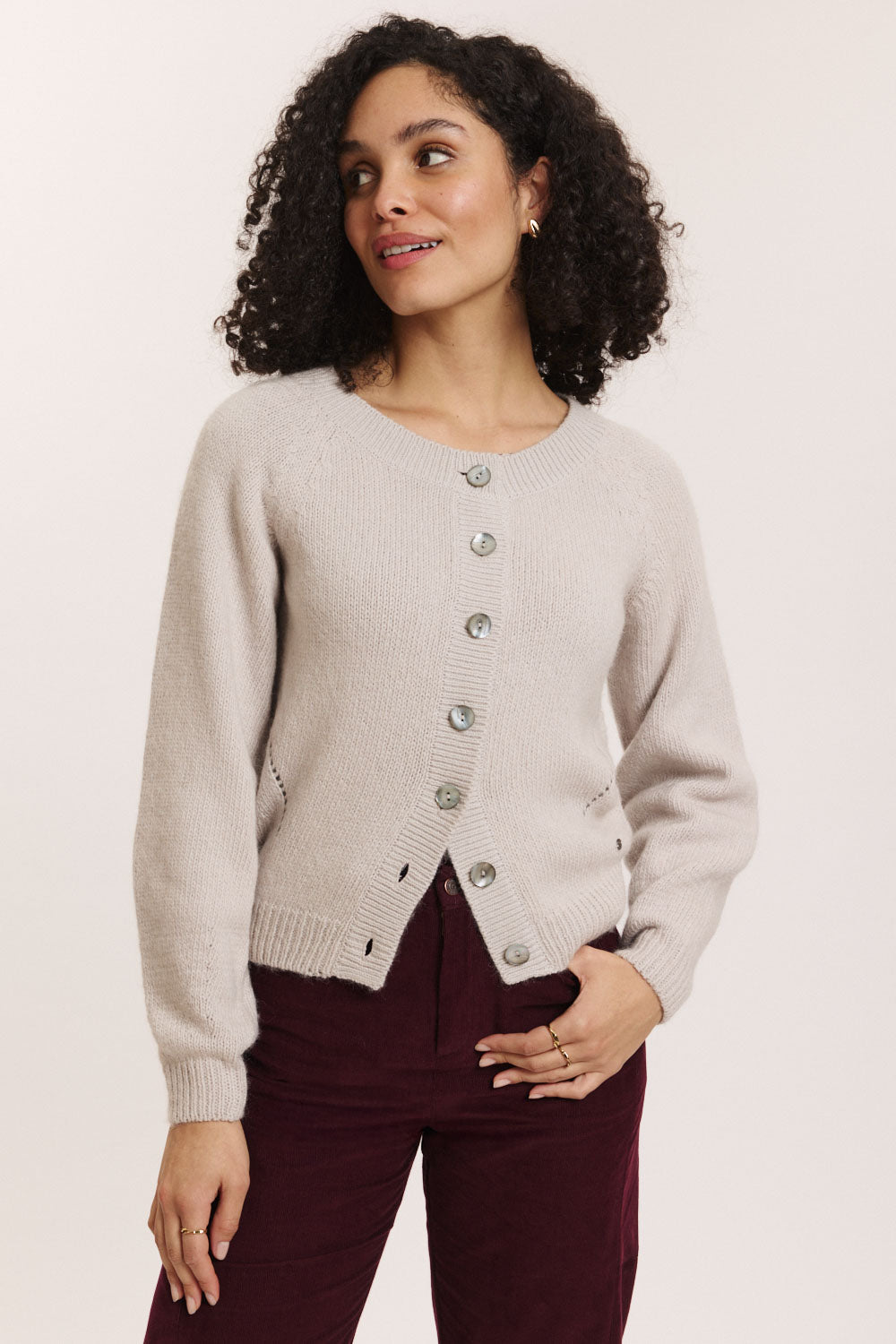 Image Strick-Jacke Astriid aus Biobaumwolle_2