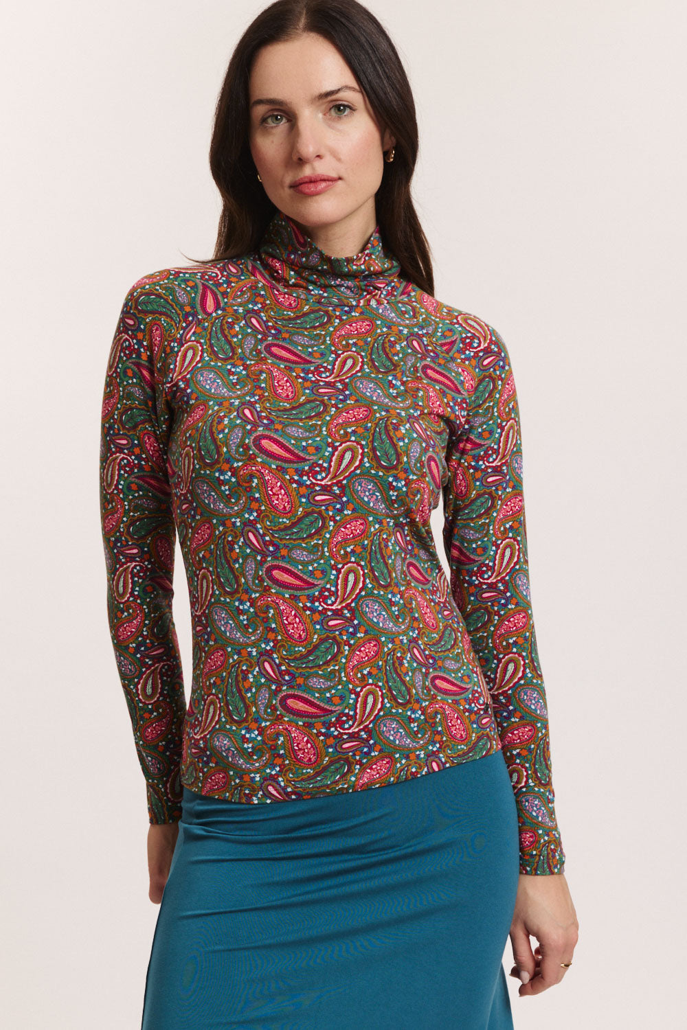 Jersey-Shirt Chiaraa aus  EcoVero™-Viskose
