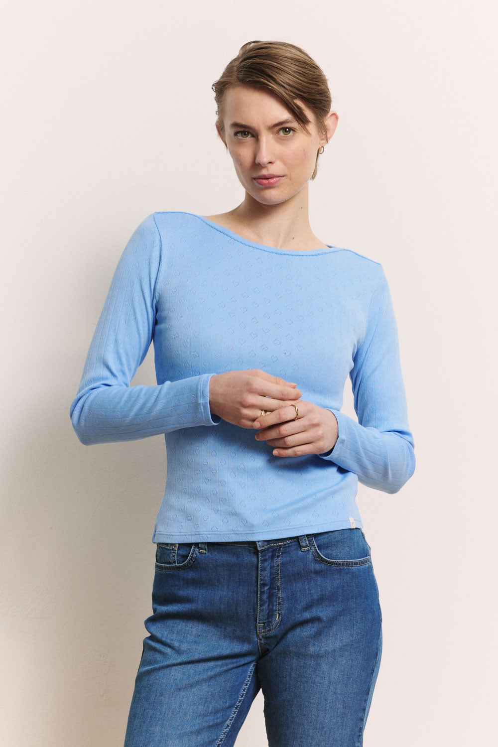 Jerseyshirt Coraa aus Bio-Baumwolle