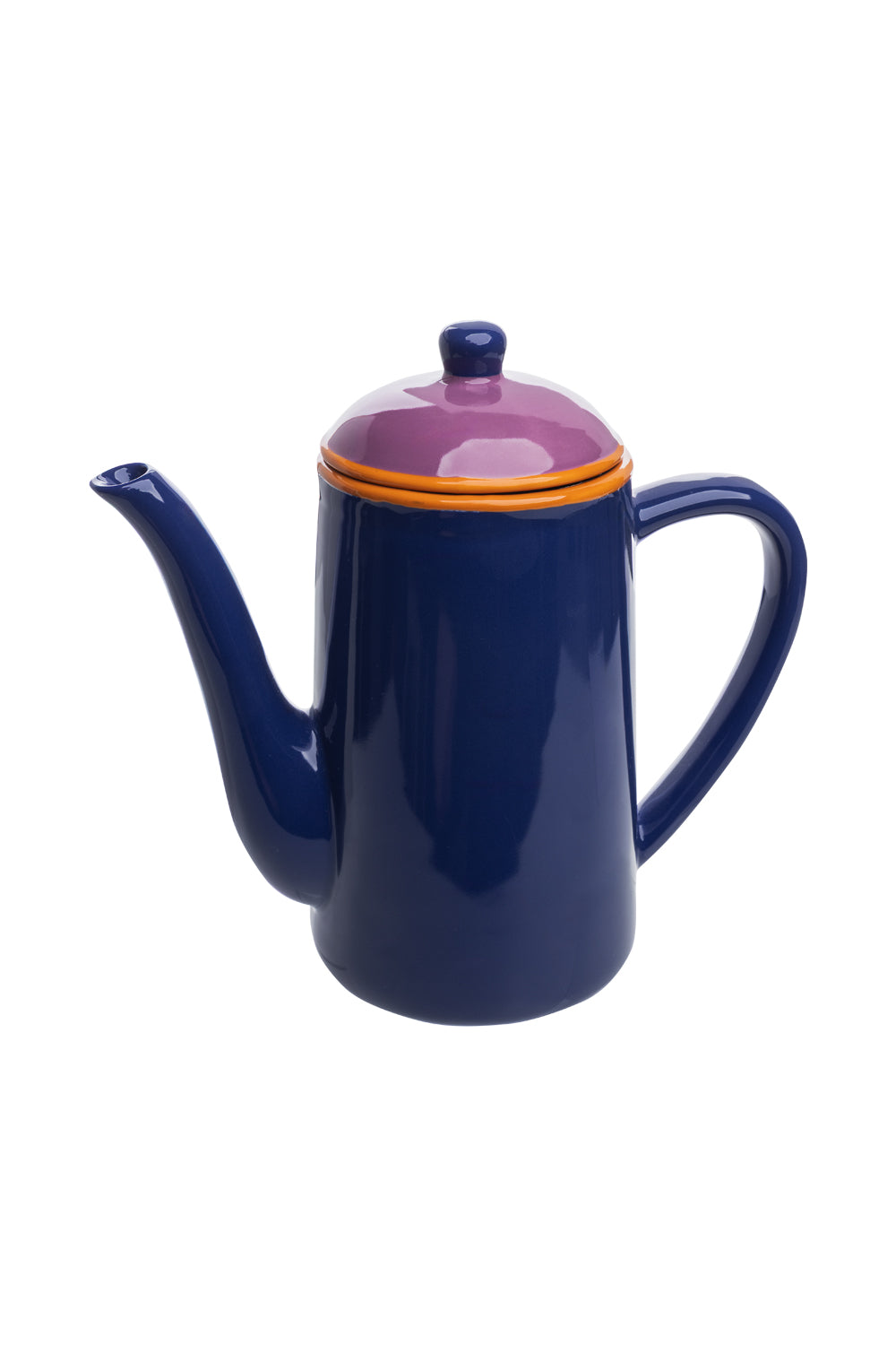 Teekanne COLOURI Blau aus Steinzeug