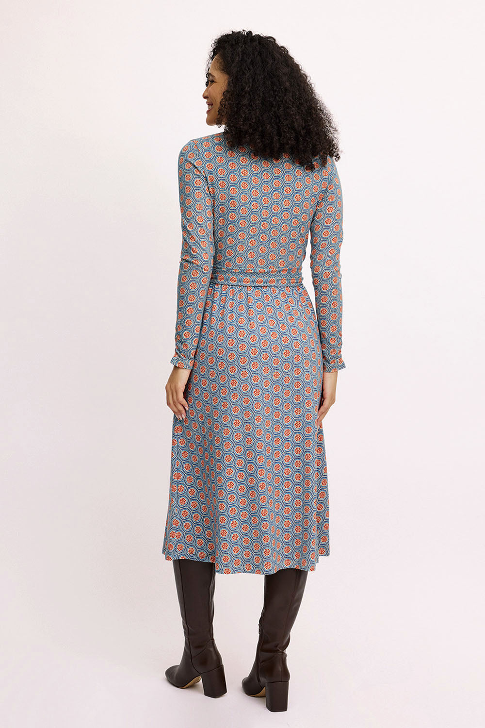 Fitted jersey dress