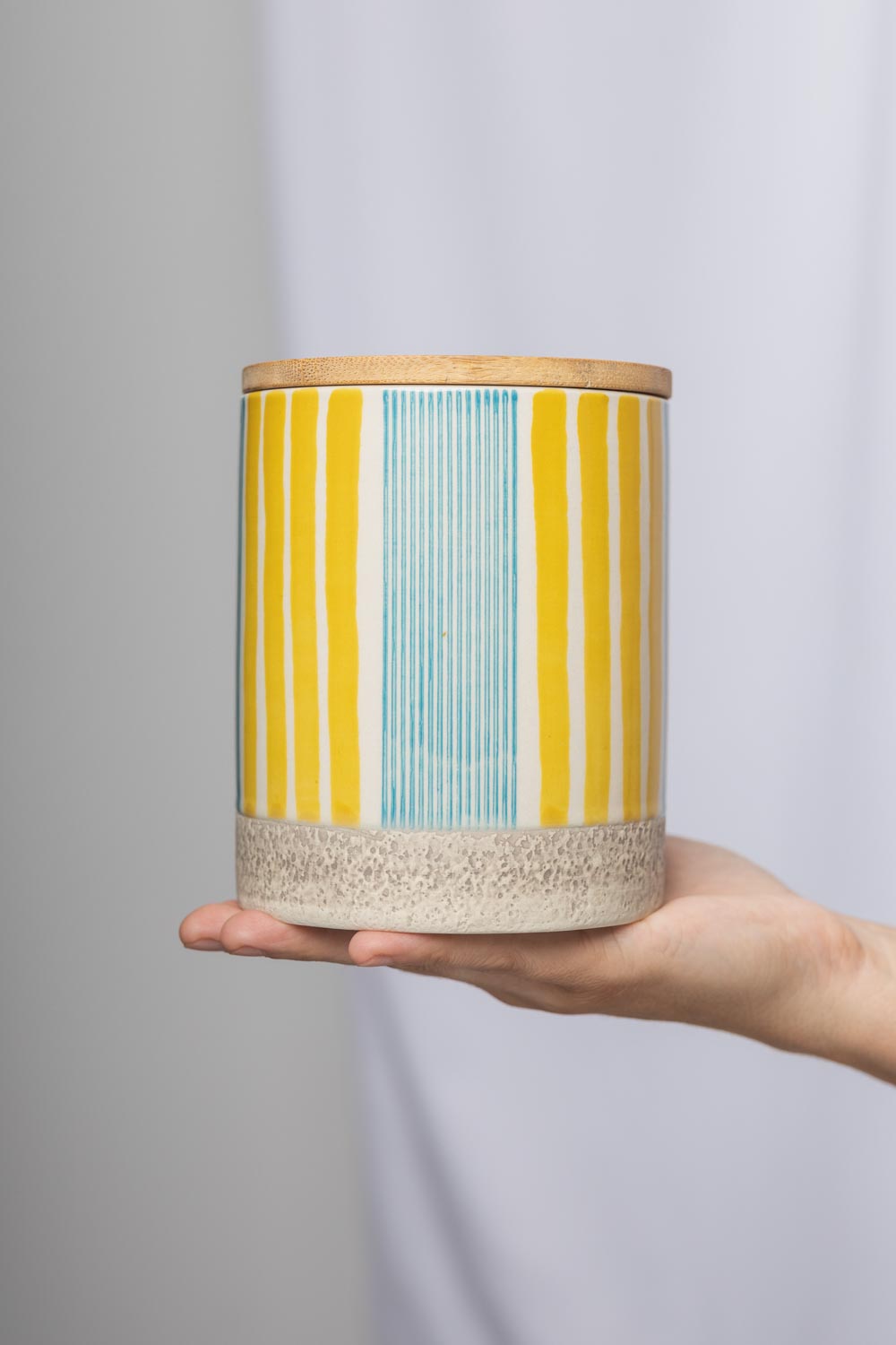 Storage tin STRIPES 11 cm