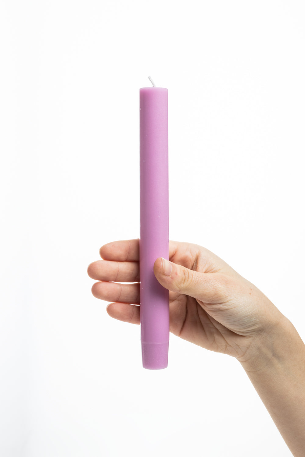Taper Candles GLUMI pink Set of 4