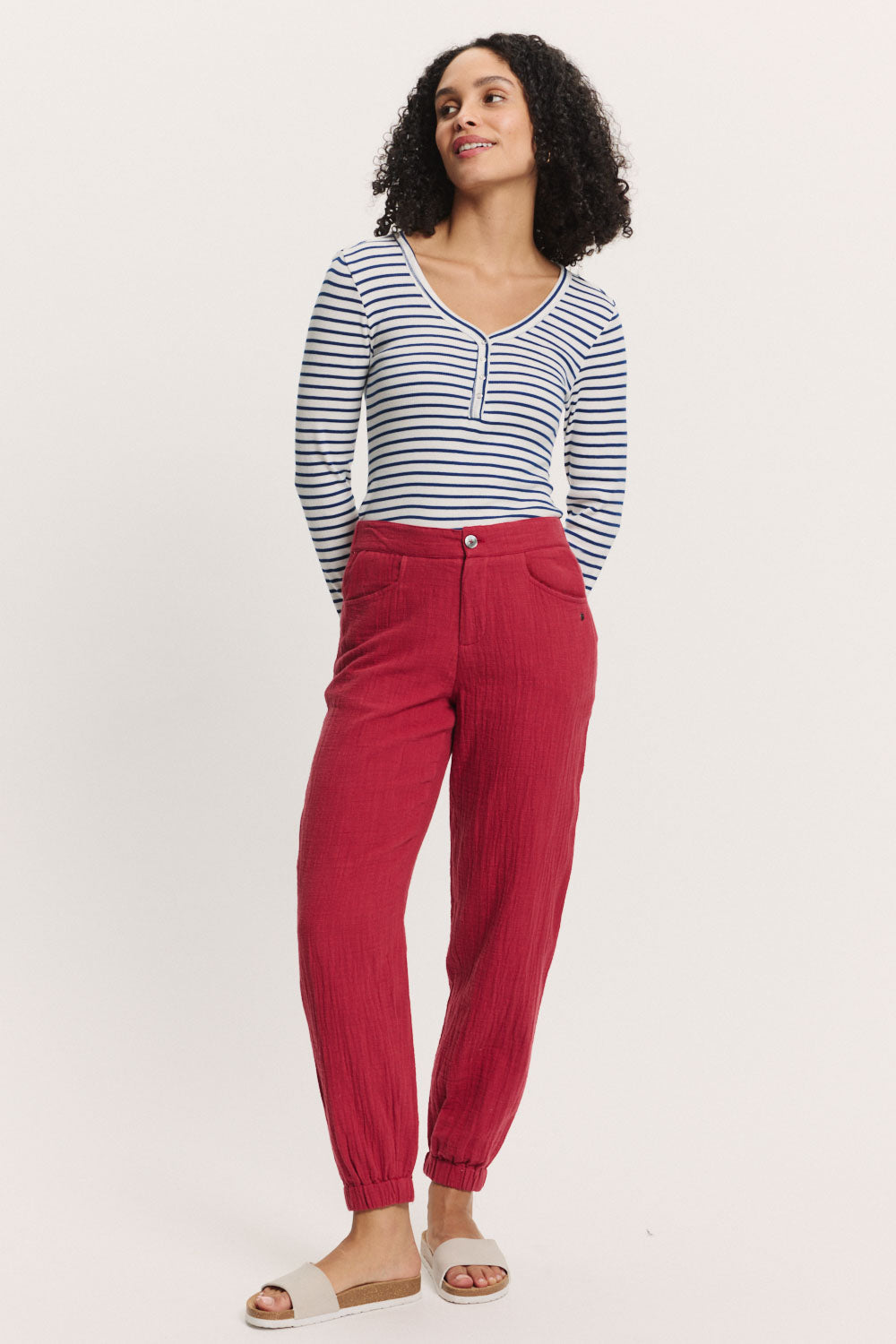 Hose Aidaa aus Bio-Baumwolle