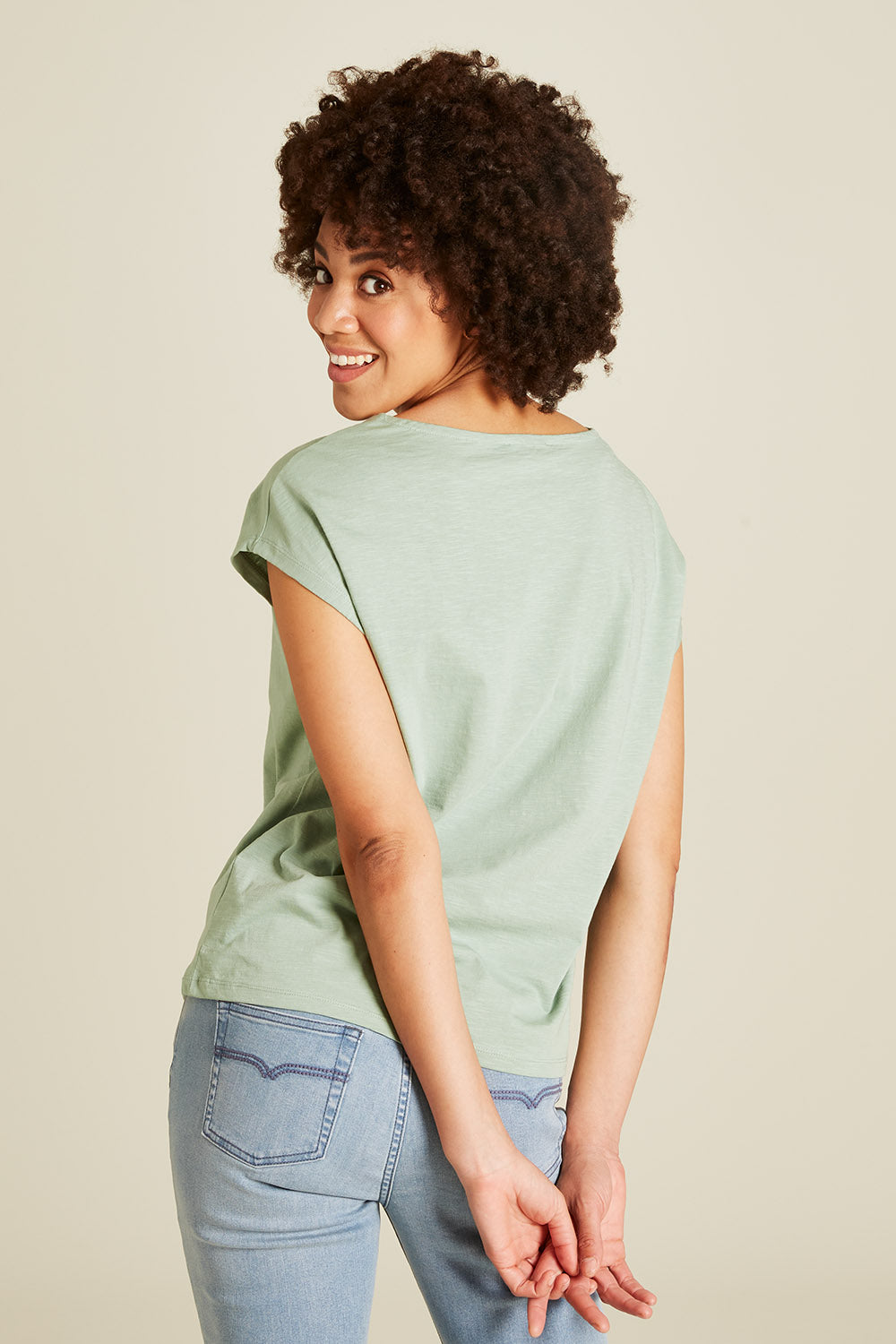 Slub-Shirt Kurzarm