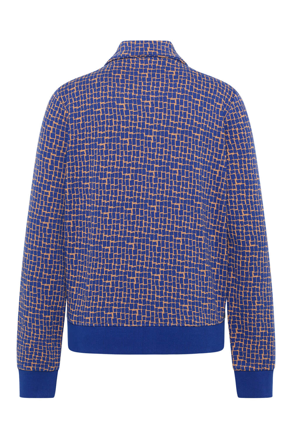 Gestrickte Jacke im Retro-Look