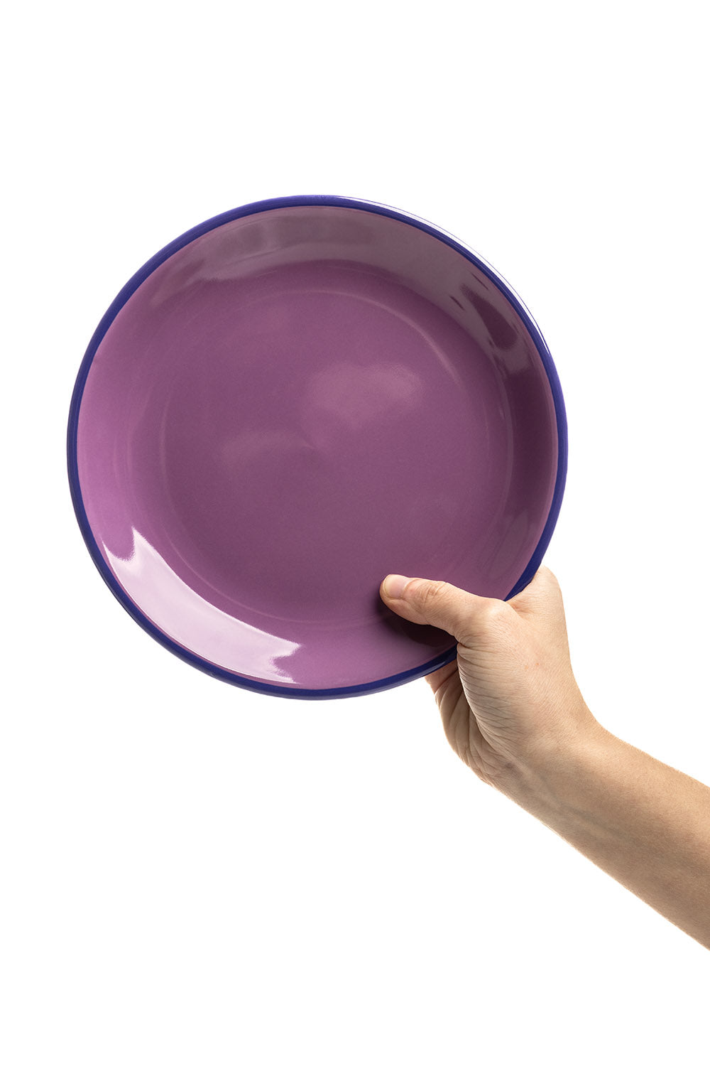 Teller COLOURI Violett gedeckt