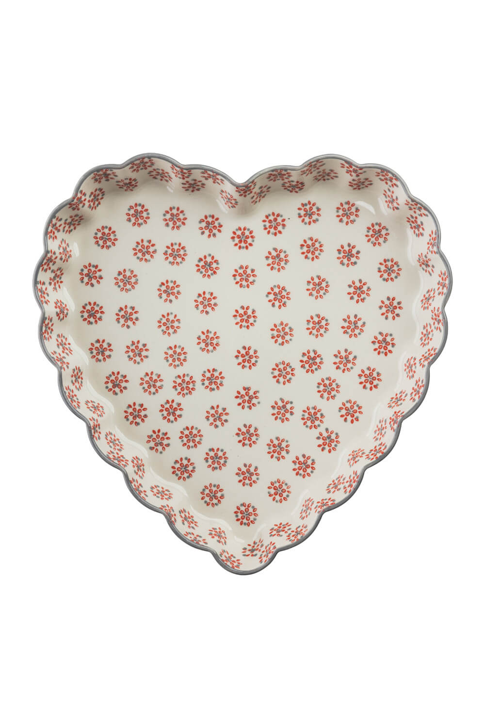 Quicheform REETRO Rot – Steinzeug, 26 x 26 cm