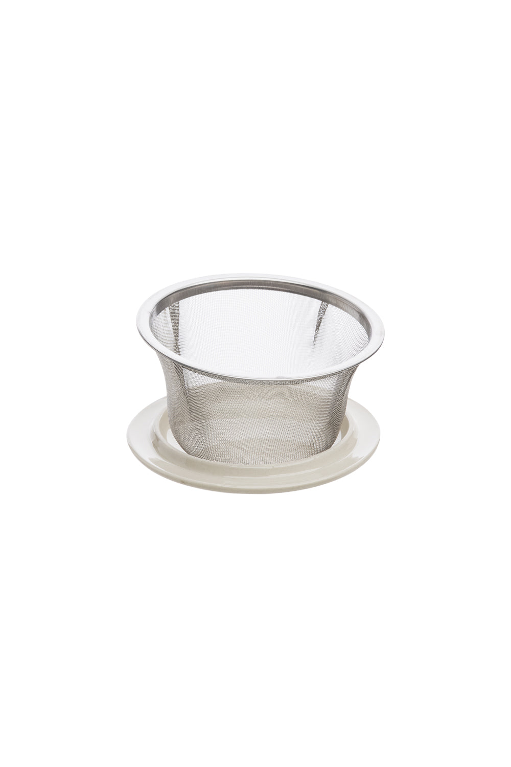 Tasse mit Teesieb VINTAGE GARDEN im Einsatz