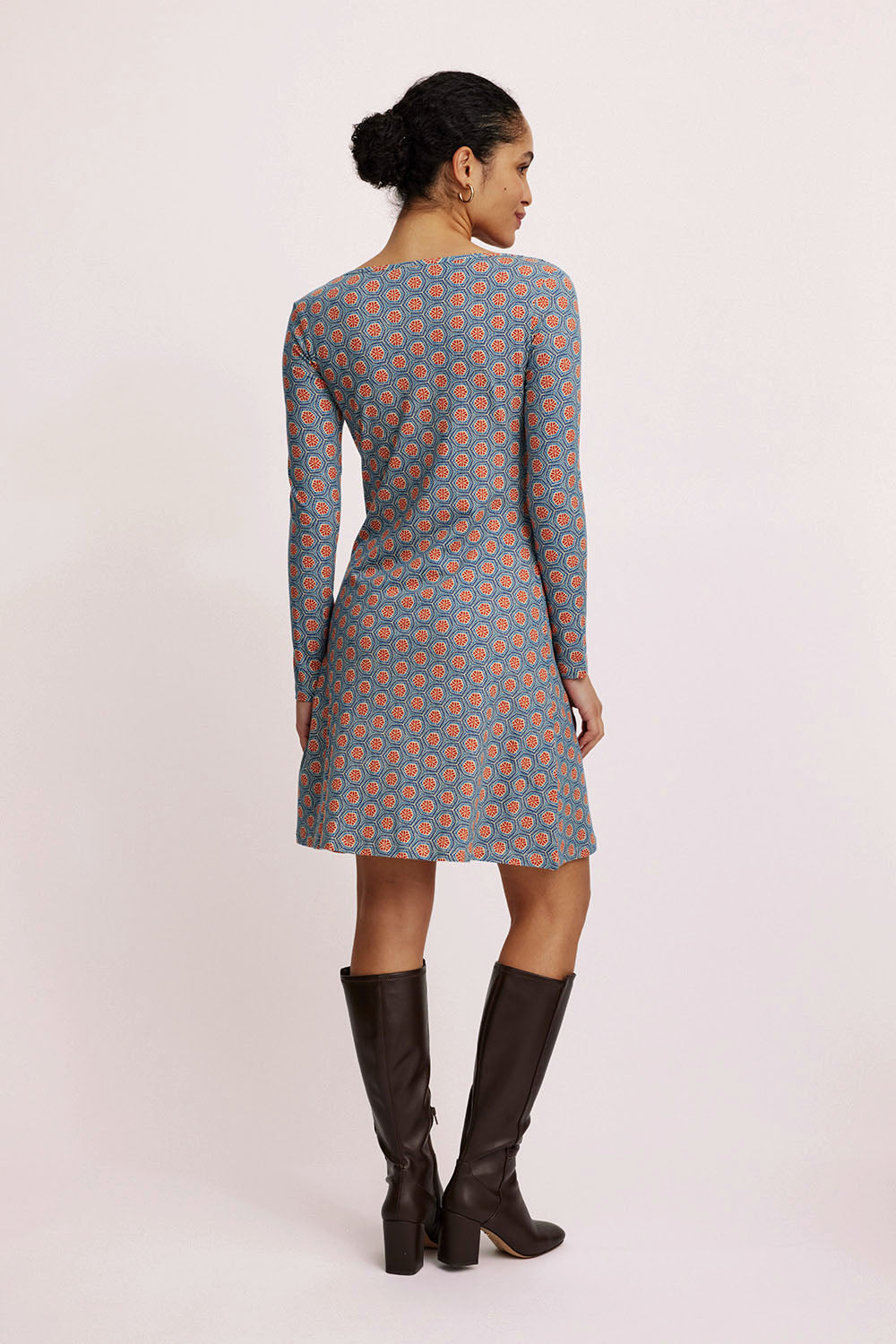 Short jersey dress