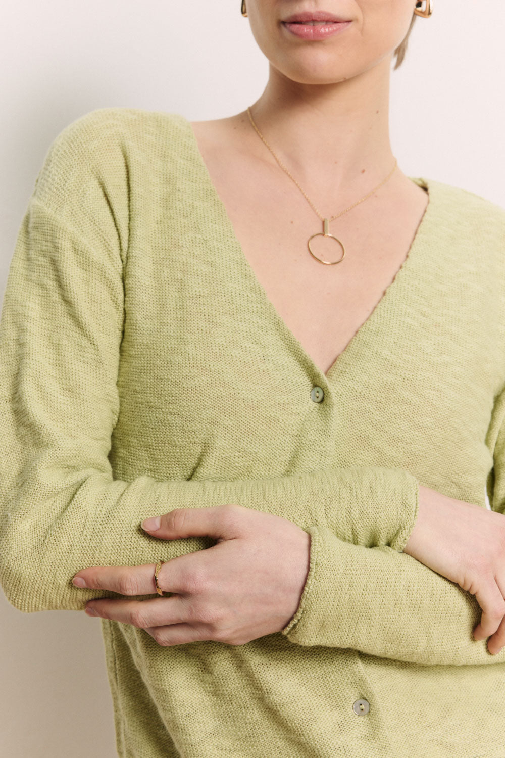 Strickjacke Ronjaa aus Bio-Baumwolle