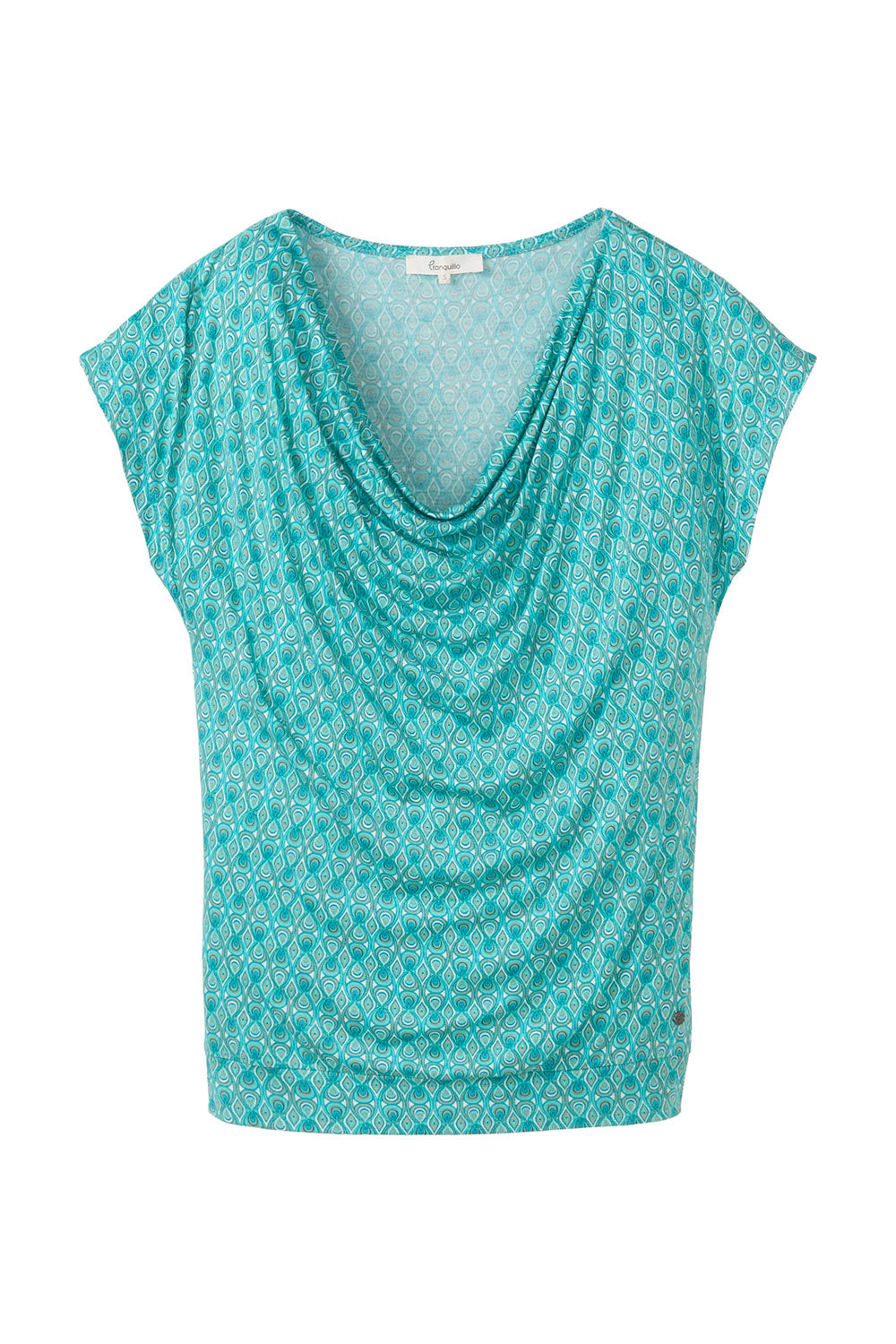 Wasserfall Shirt aus EcoVero™ Viskose