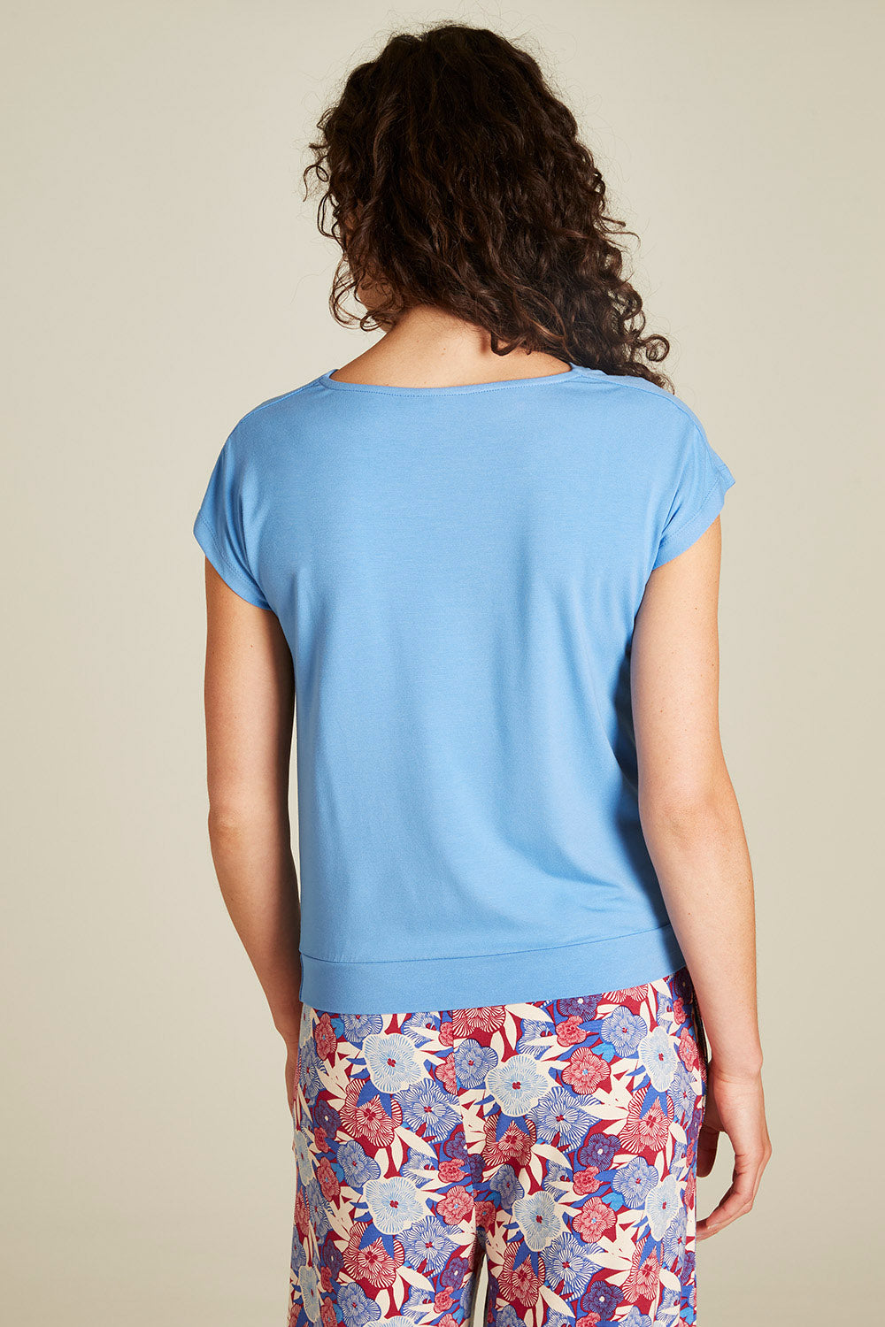 Wasserfall-Shirt aus EcoVero™ Viskose