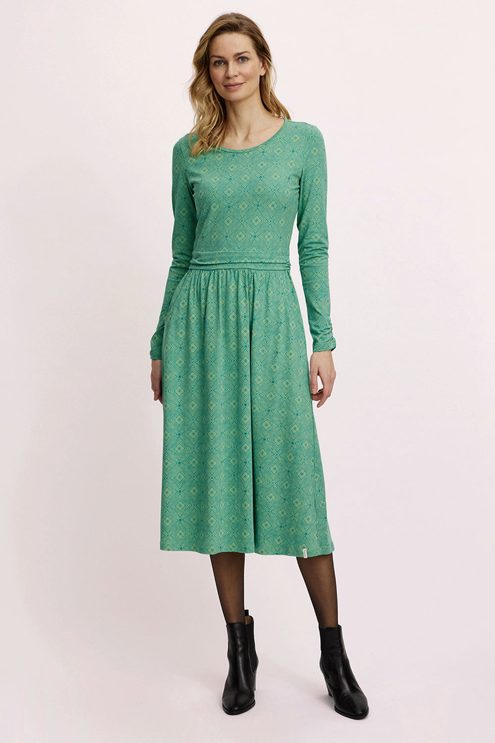 Fitted jersey dress