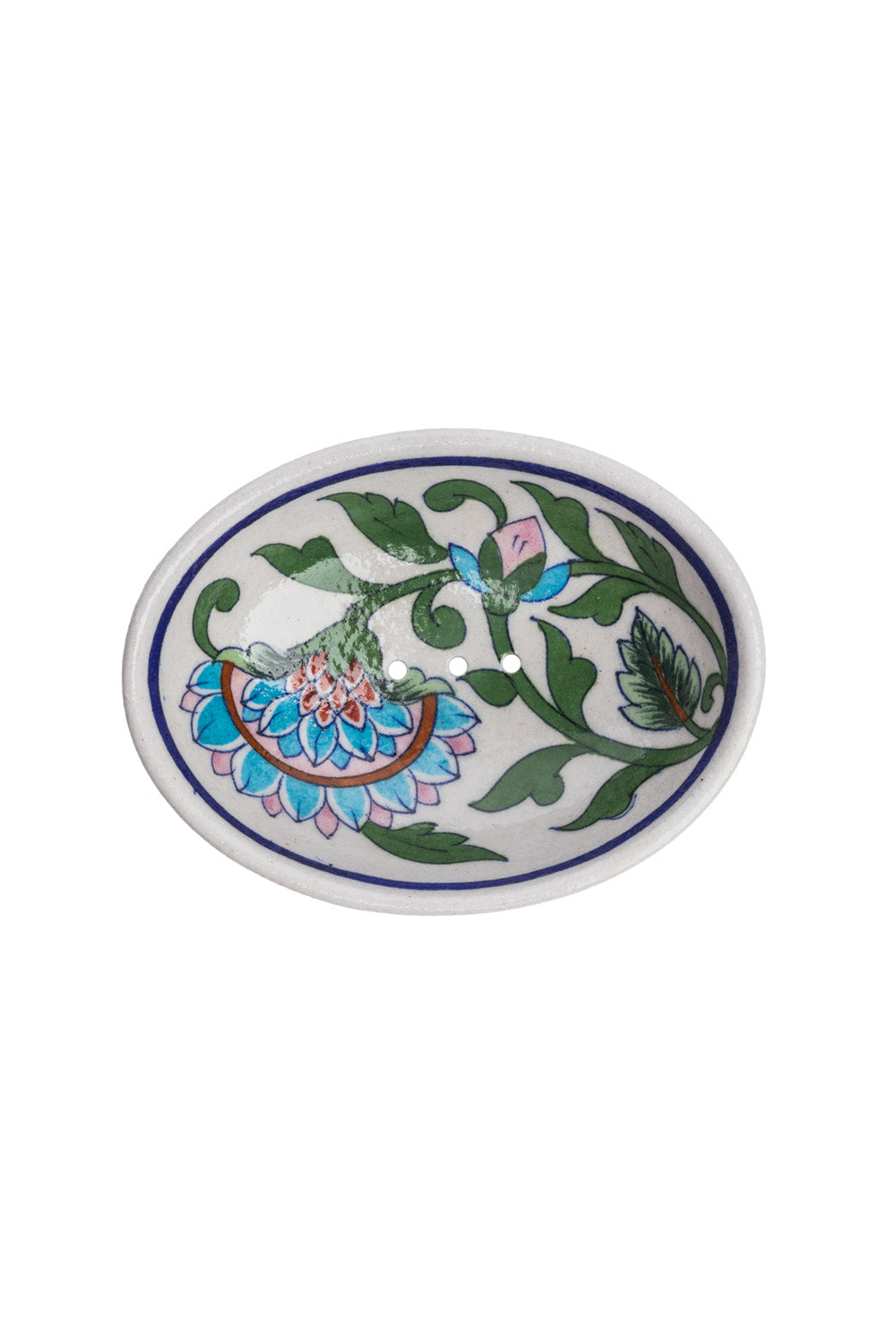 Soap Dish BLUE POTTERY