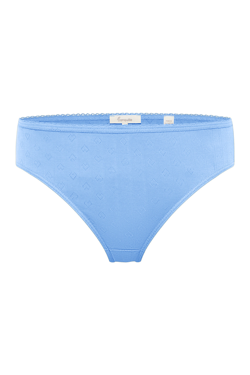 Set of 2 organic cotton jersey briefs Puaa