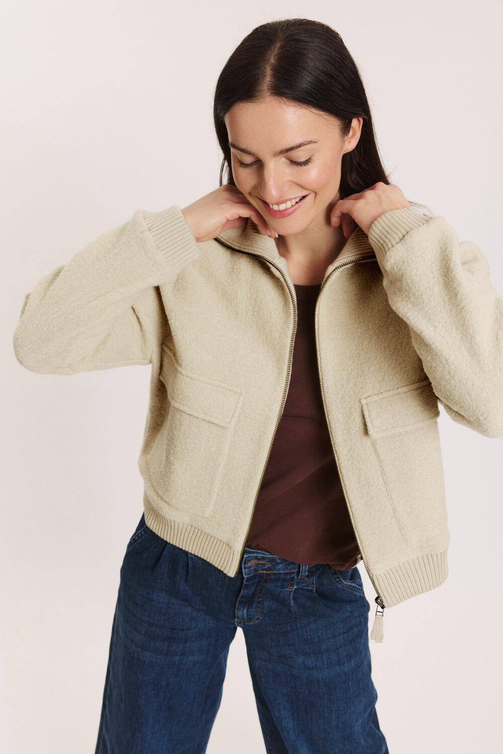 Image Wollwalk-Jacke Miriaam _2