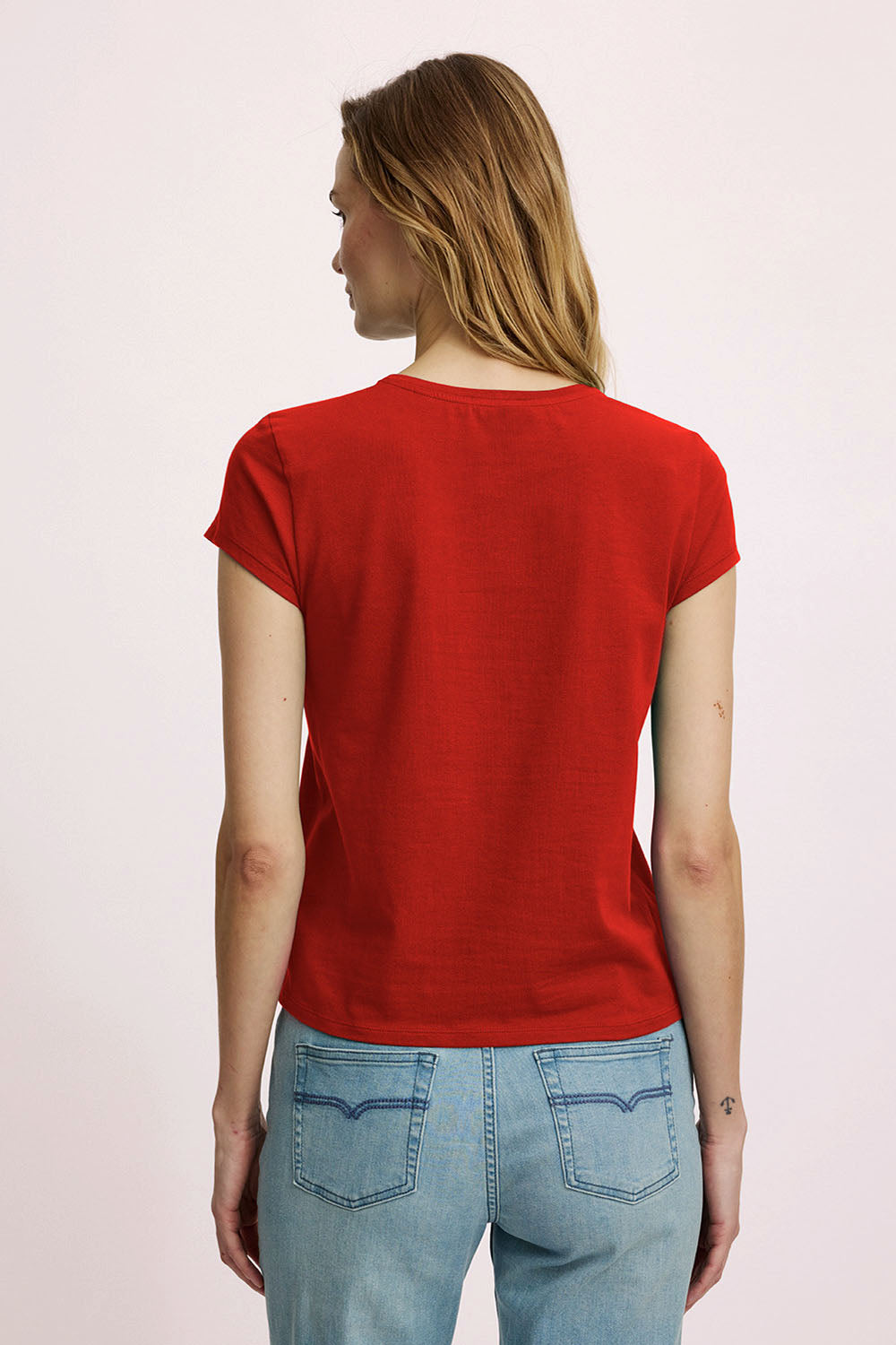 Basic-Shirt aus Biobaumwolle