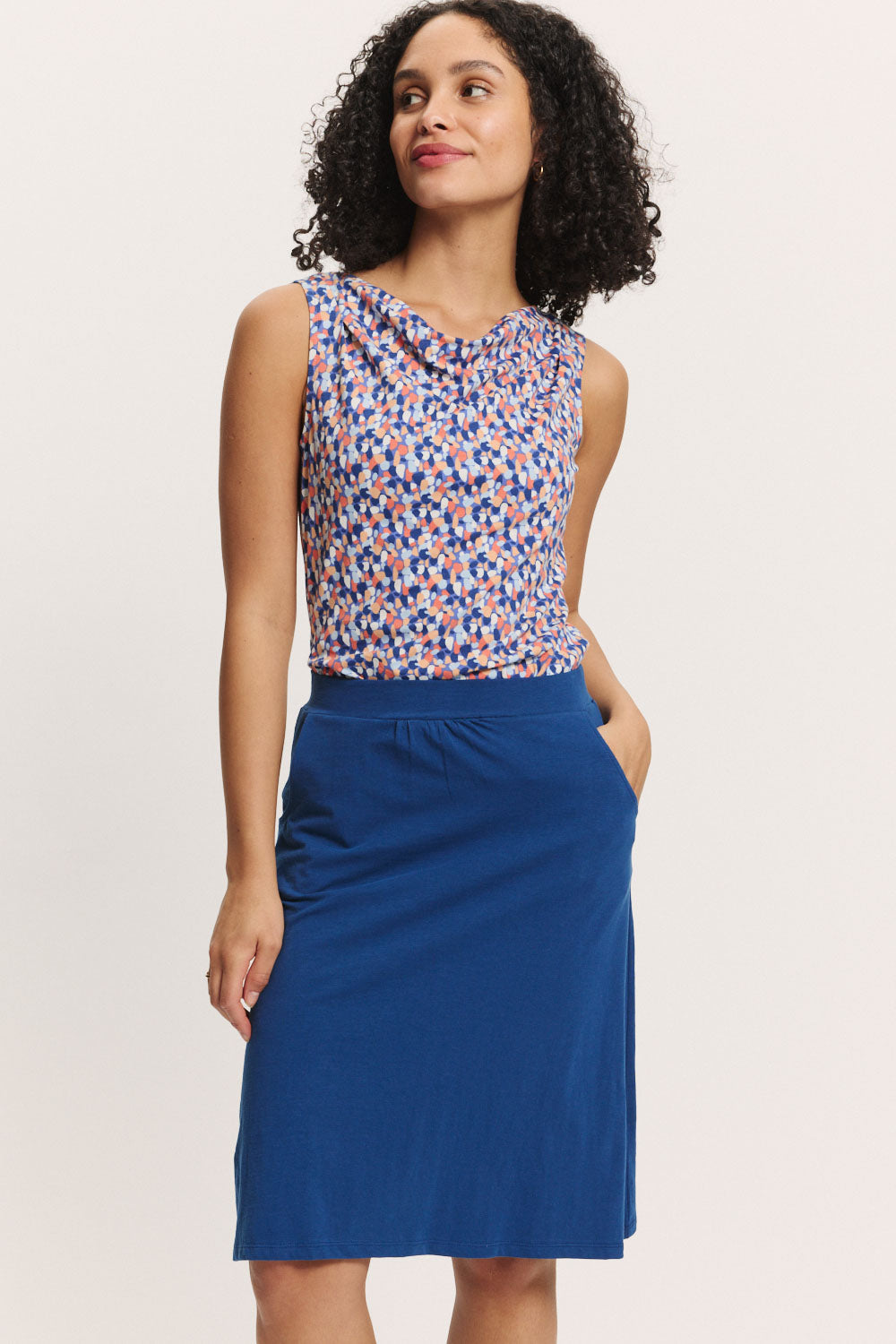 Jerseyrock Finjaa aus Bio-Baumwolle