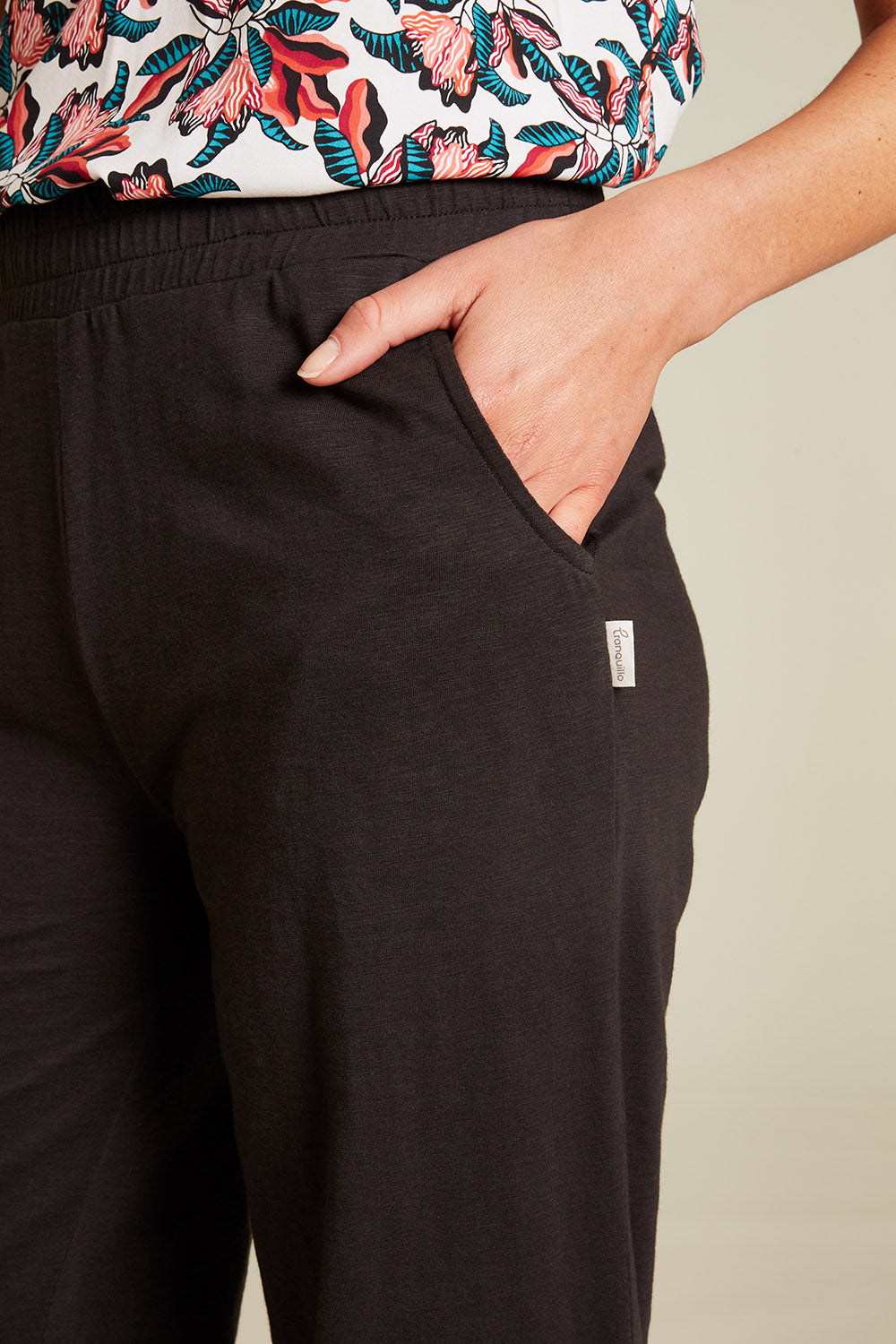 Lockere 7/8 Jersey-Hose