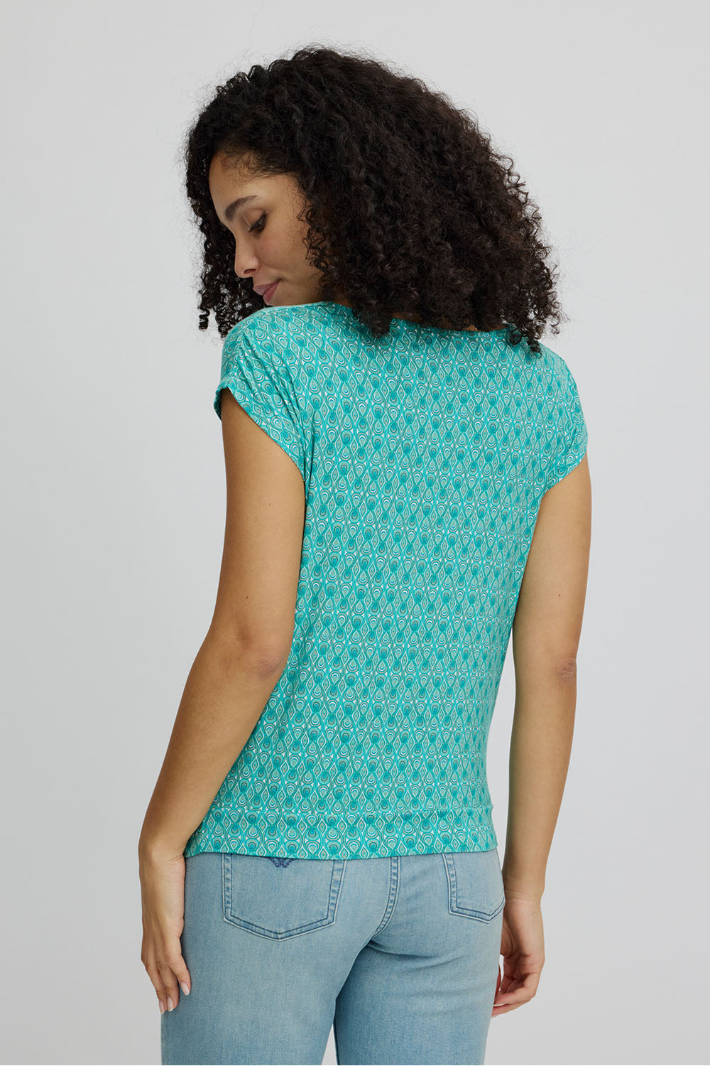Wasserfall Shirt aus EcoVero™ Viskose