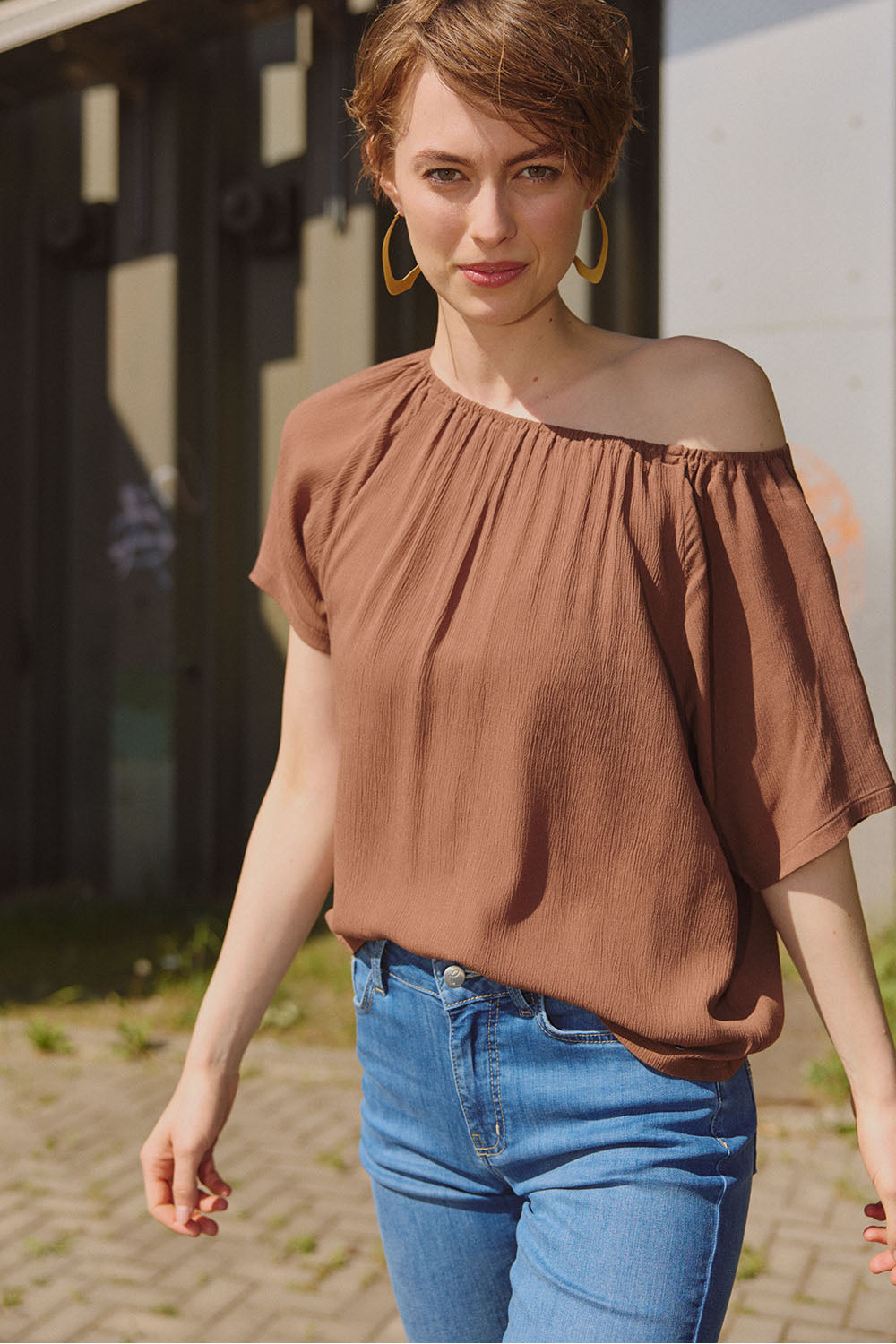 Bluse Ruuth aus EcoVero™ Viskose