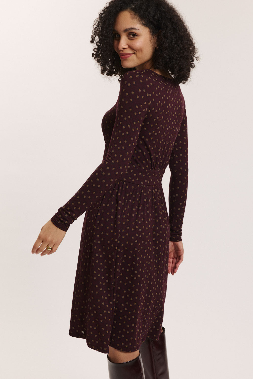 Image Jersey-Kleid Corinnee aus Viskose_1