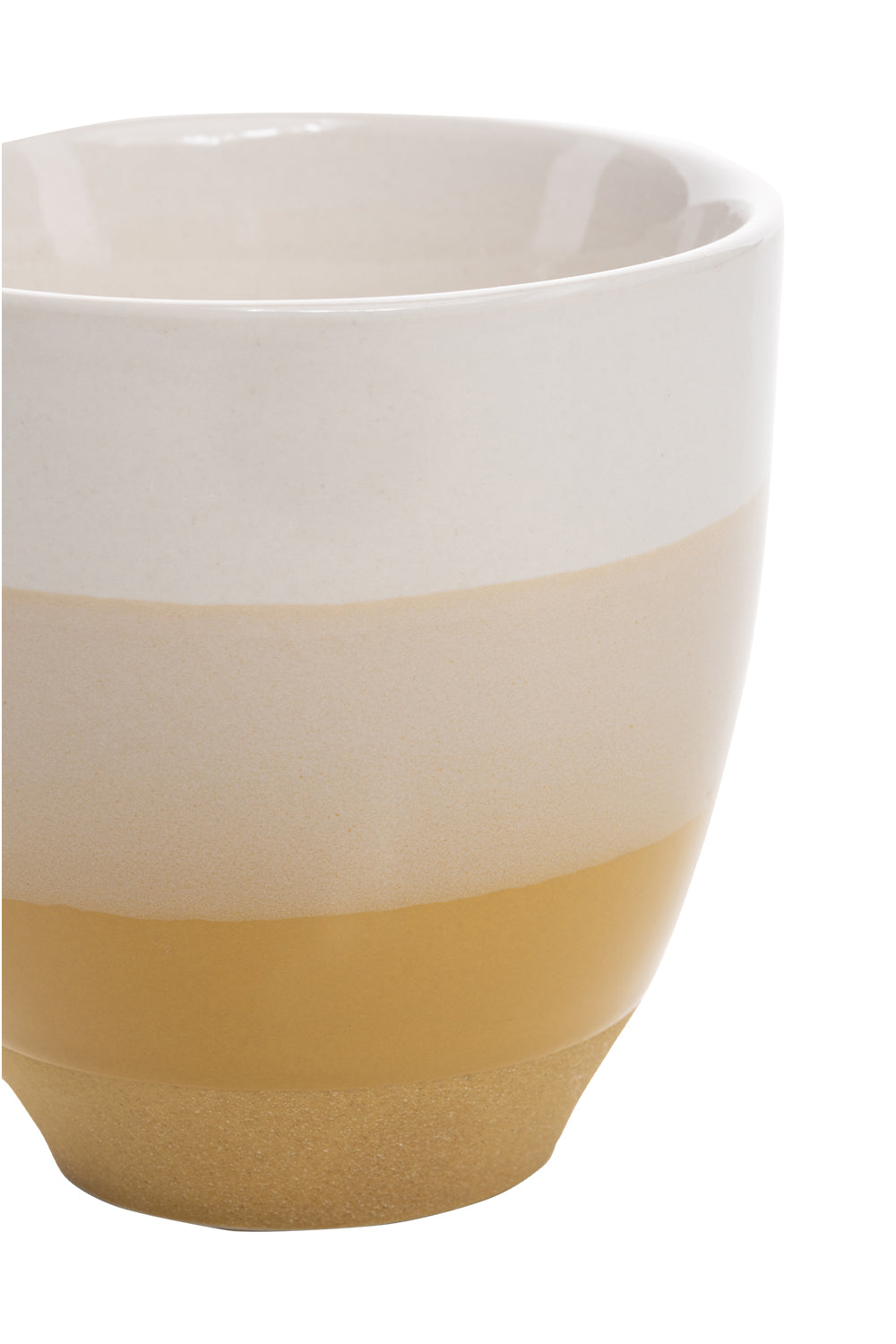 Becher STRIPES 200 ml yellow