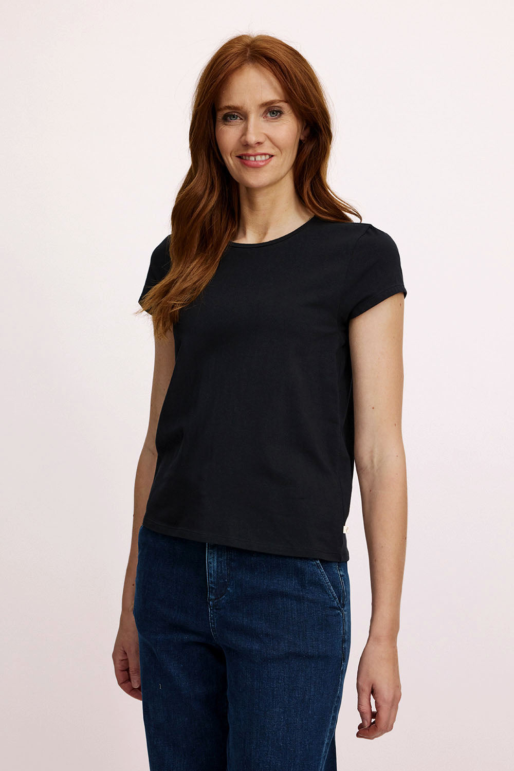 Basic-Shirt aus Biobaumwolle