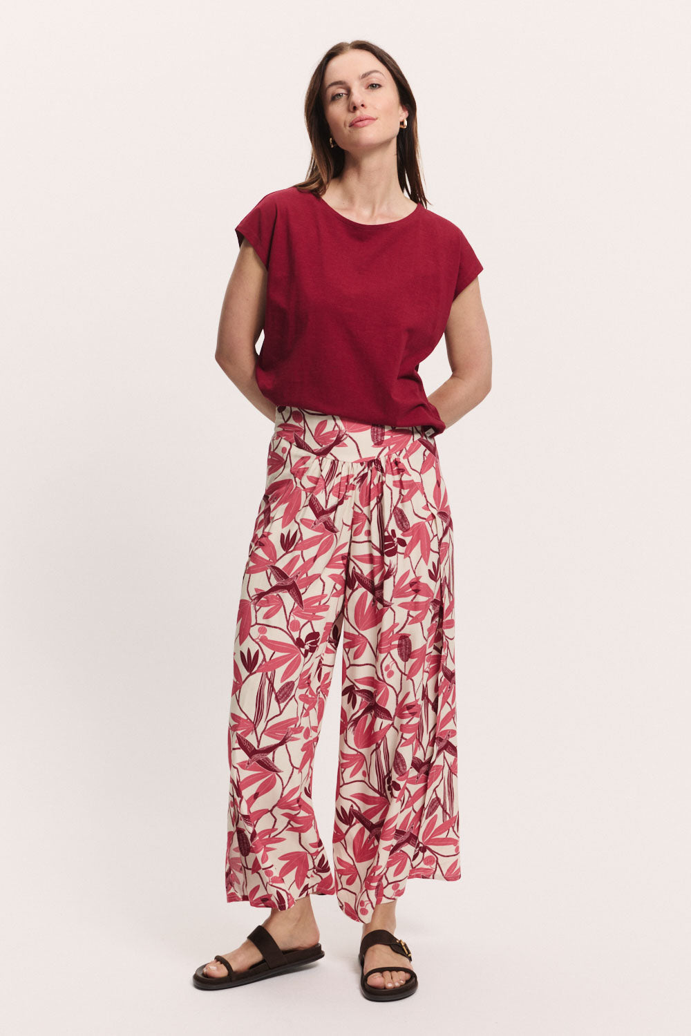 Hose Vickyy aus EcoVero™ Viskose